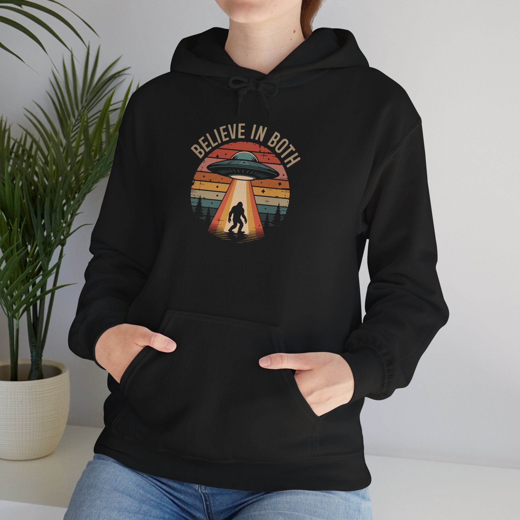 Believe In Both - Classic Cryptid Hoodie