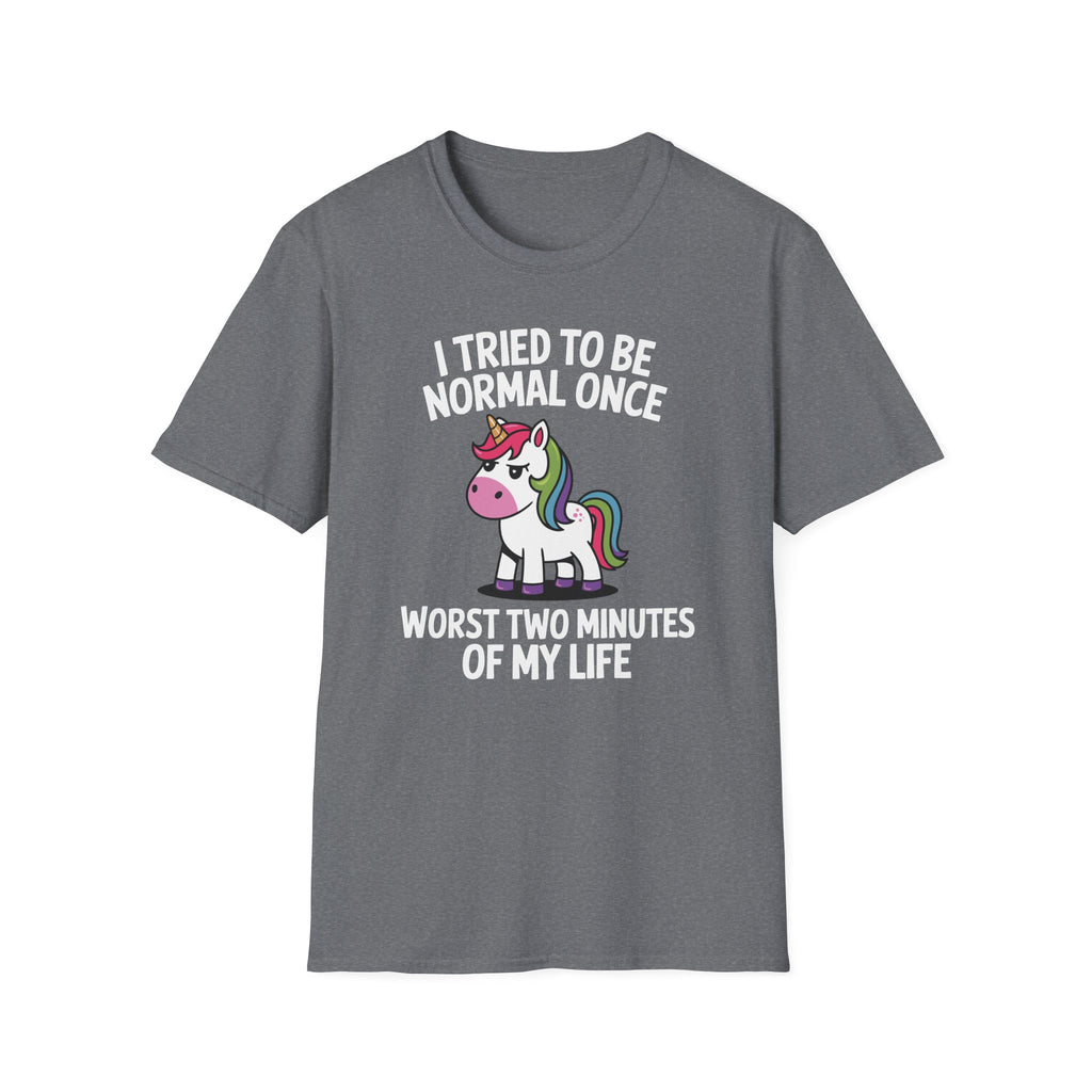 The Normal Unicorn Classic Funny Tee | Adult Unisex Tee