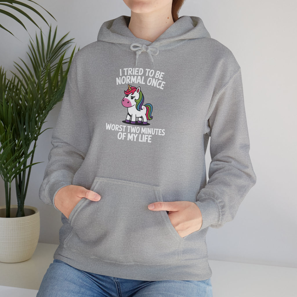 The Normal Unicorn - Classic Funny Hoodie - Gift for Friends, Cozy Sweatshirt