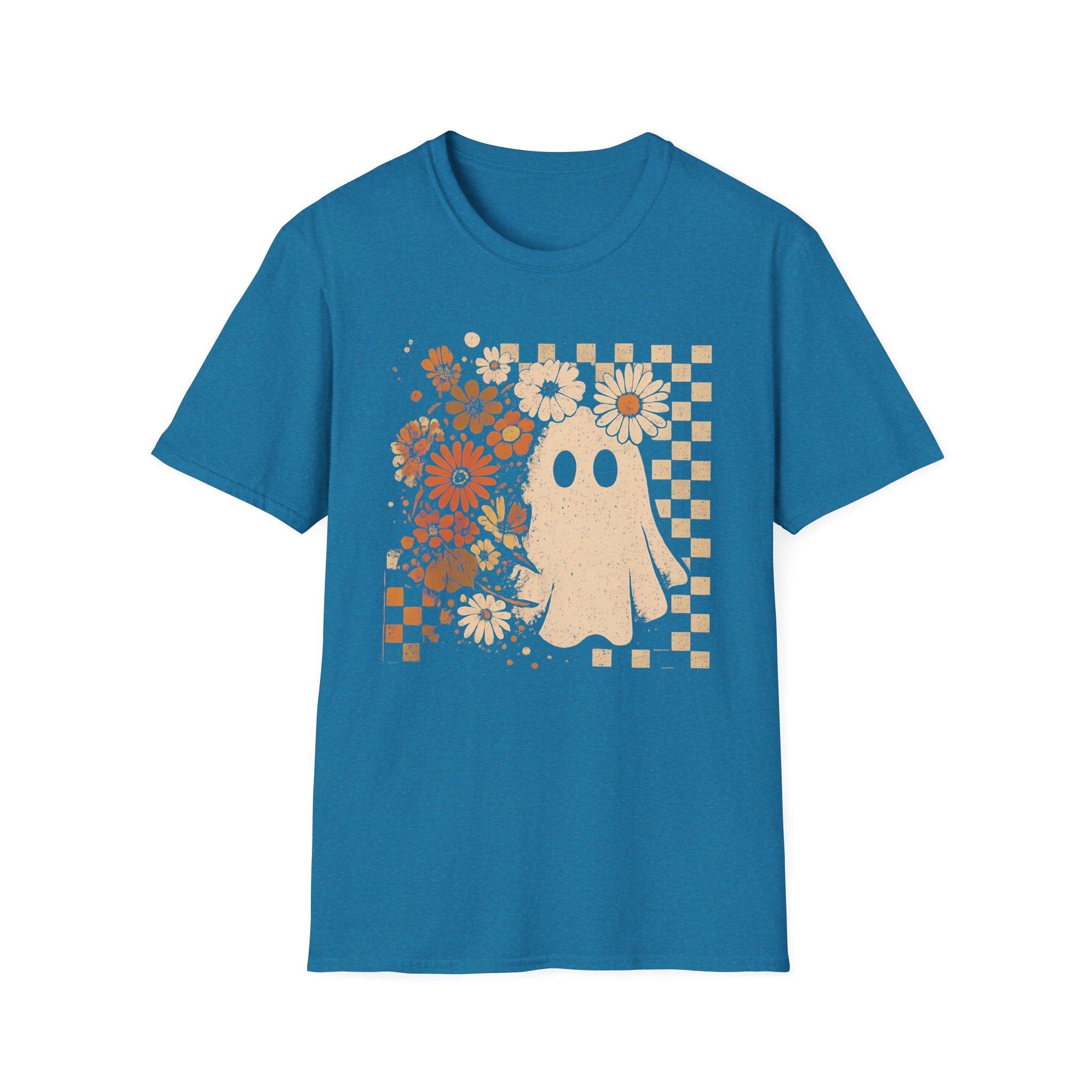 The Checkered Ghost - Classic Halloween Tee