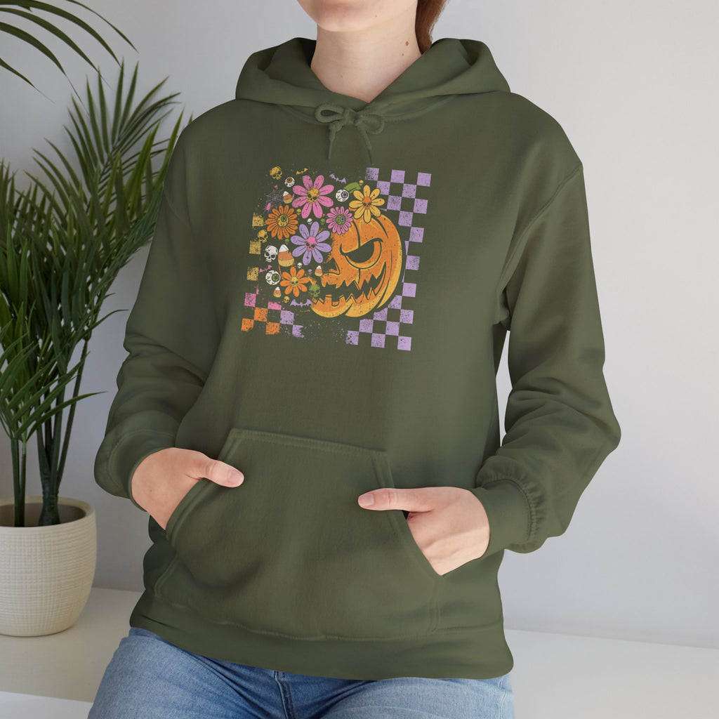 Vintage Pumpkin - Classic Halloween Hoodie