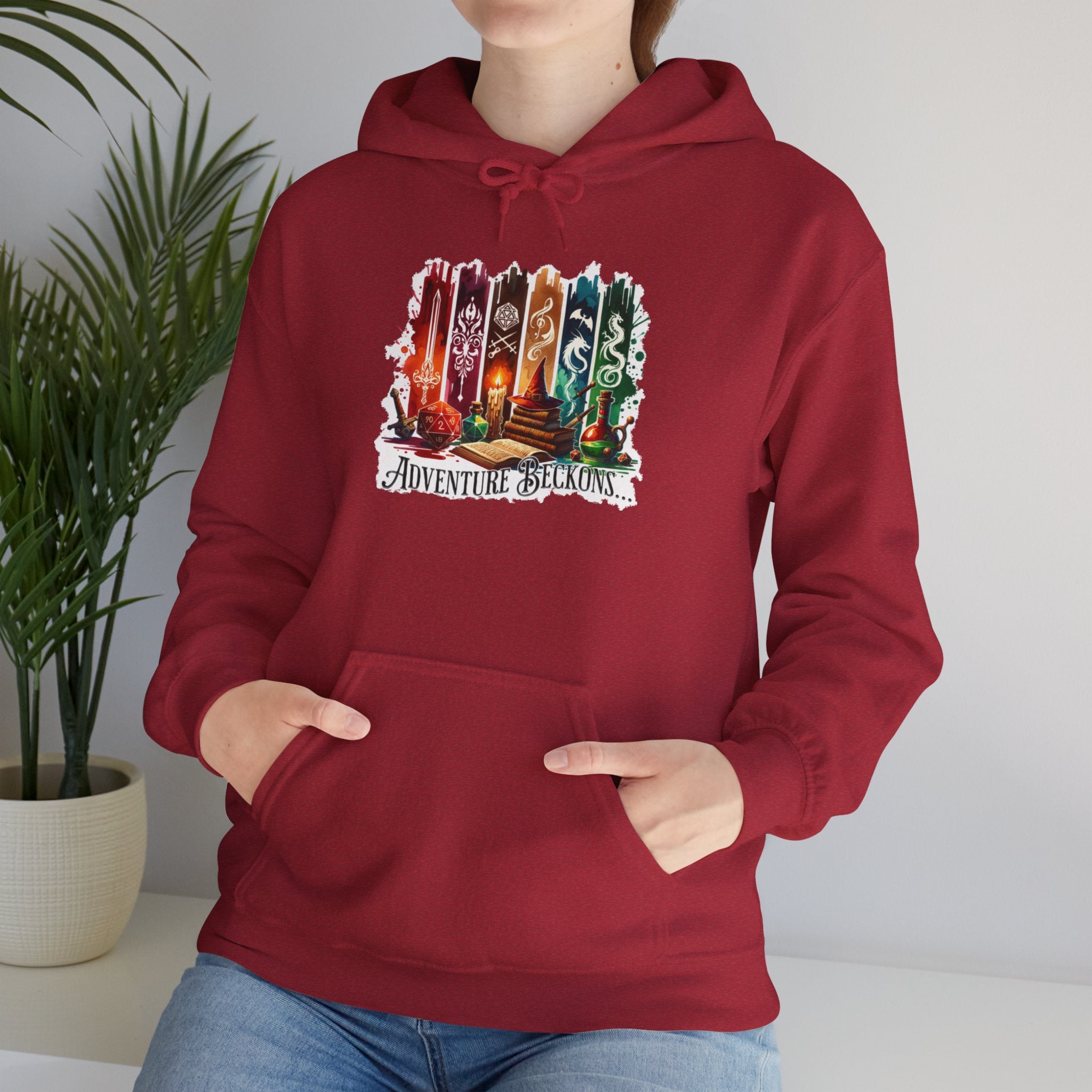 Adventure Beckons - Classic Game Night Hoodie