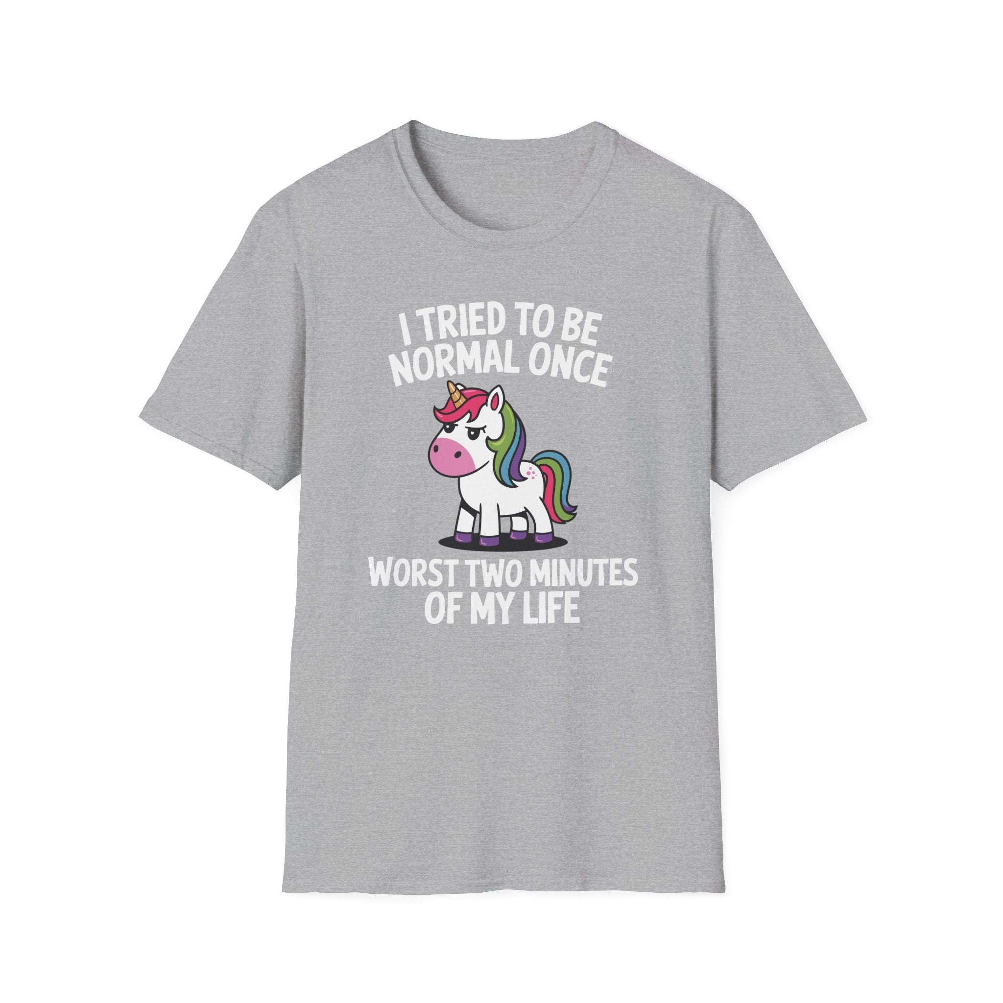 The Normal Unicorn Classic Funny Tee | Adult Unisex Tee