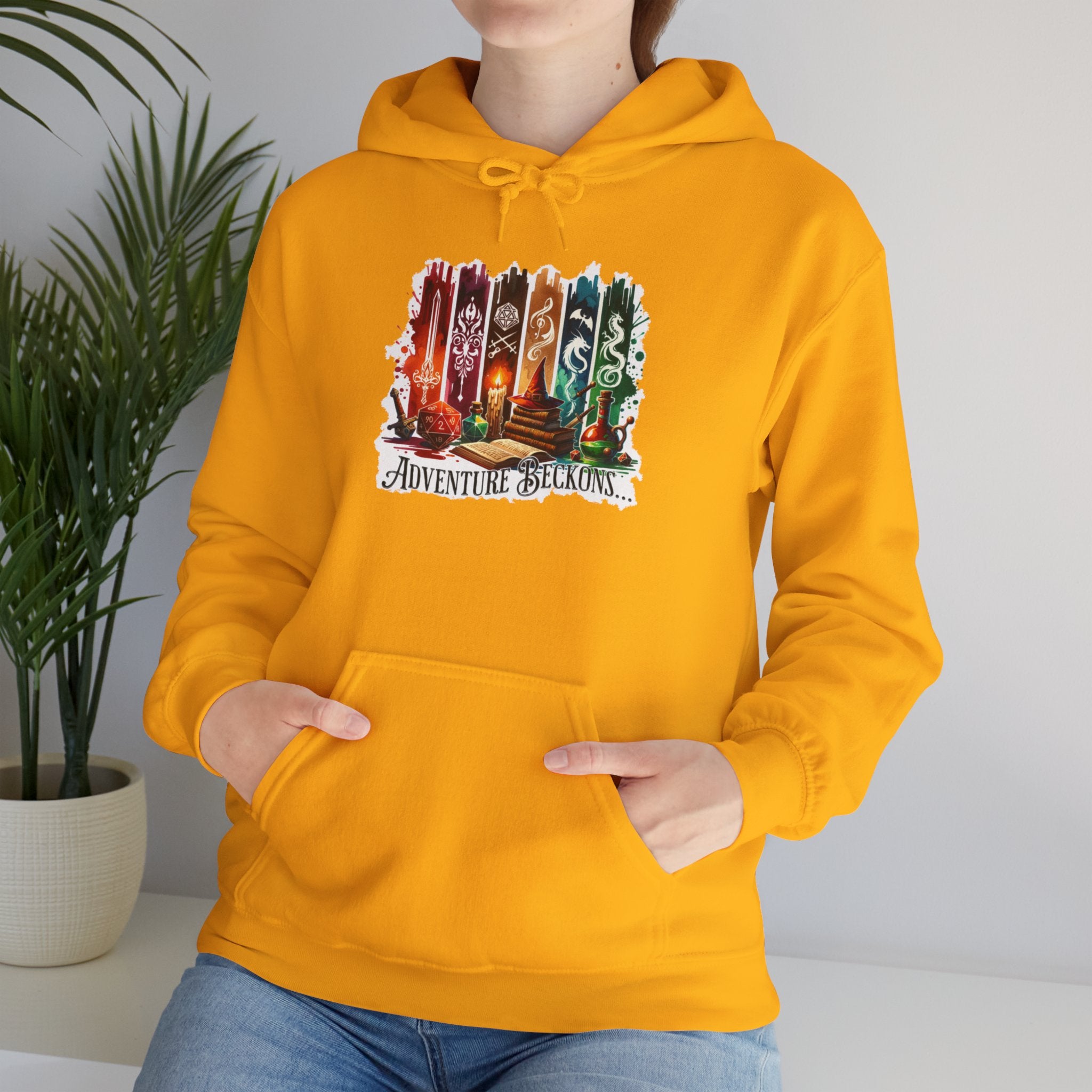 Adventure Beckons - Classic Game Night Hoodie
