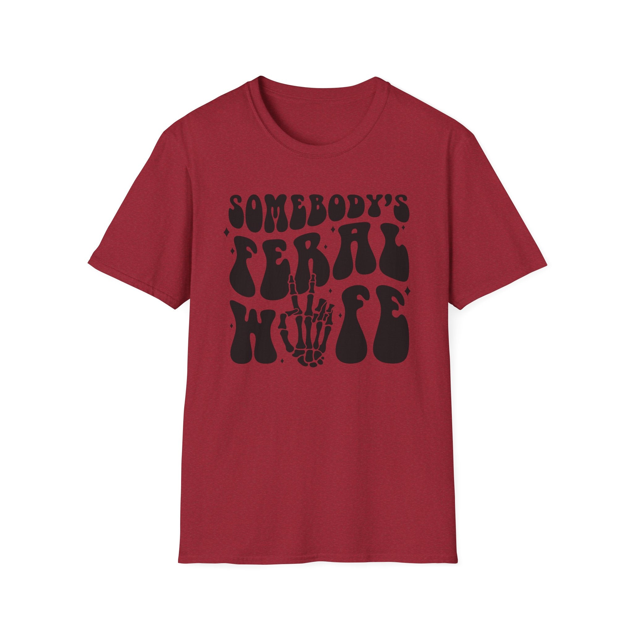 Somebody's Feral Wife Classic Funny Tee | Adult Unisex Tee , Multiple Colors