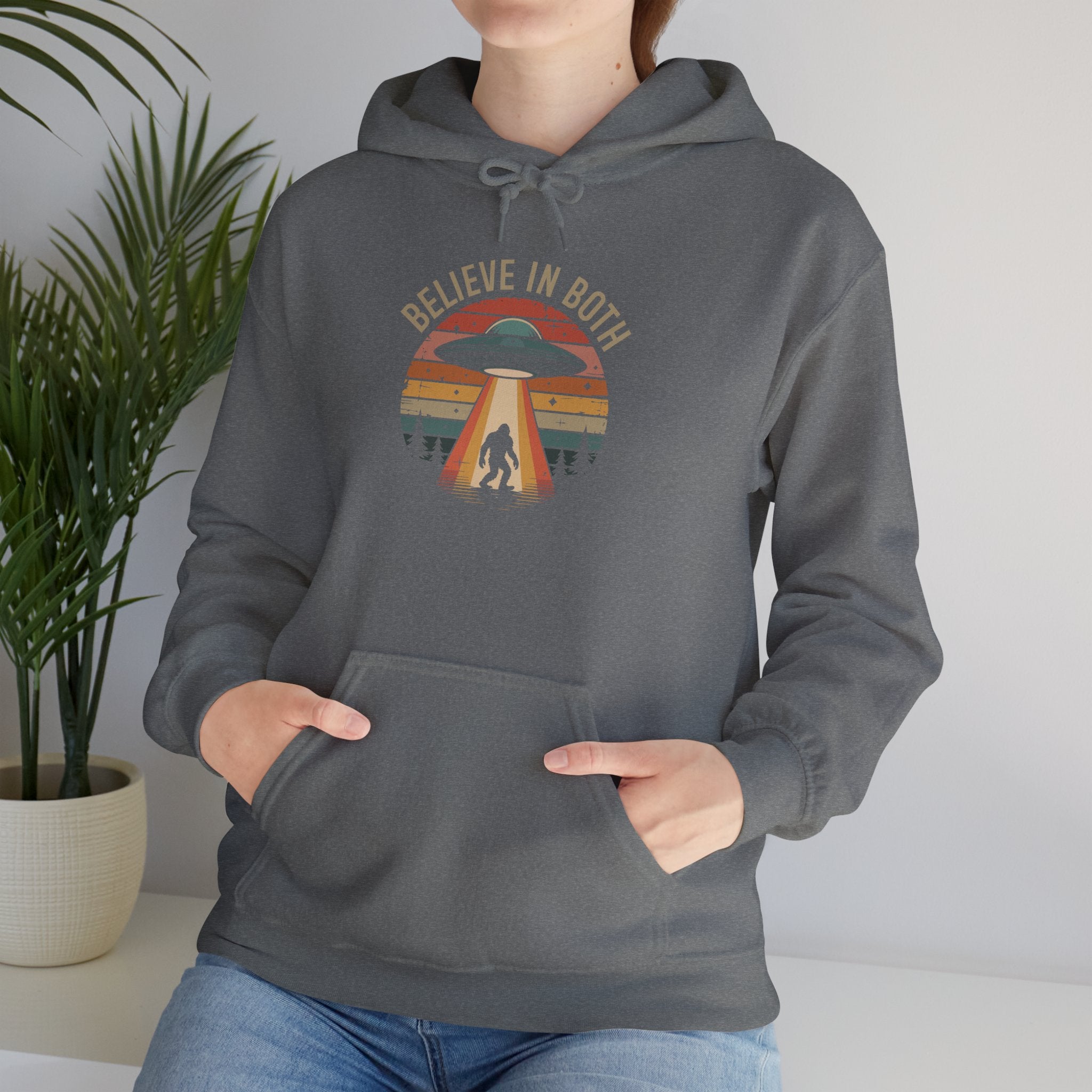 Believe In Both - Classic Cryptid Hoodie