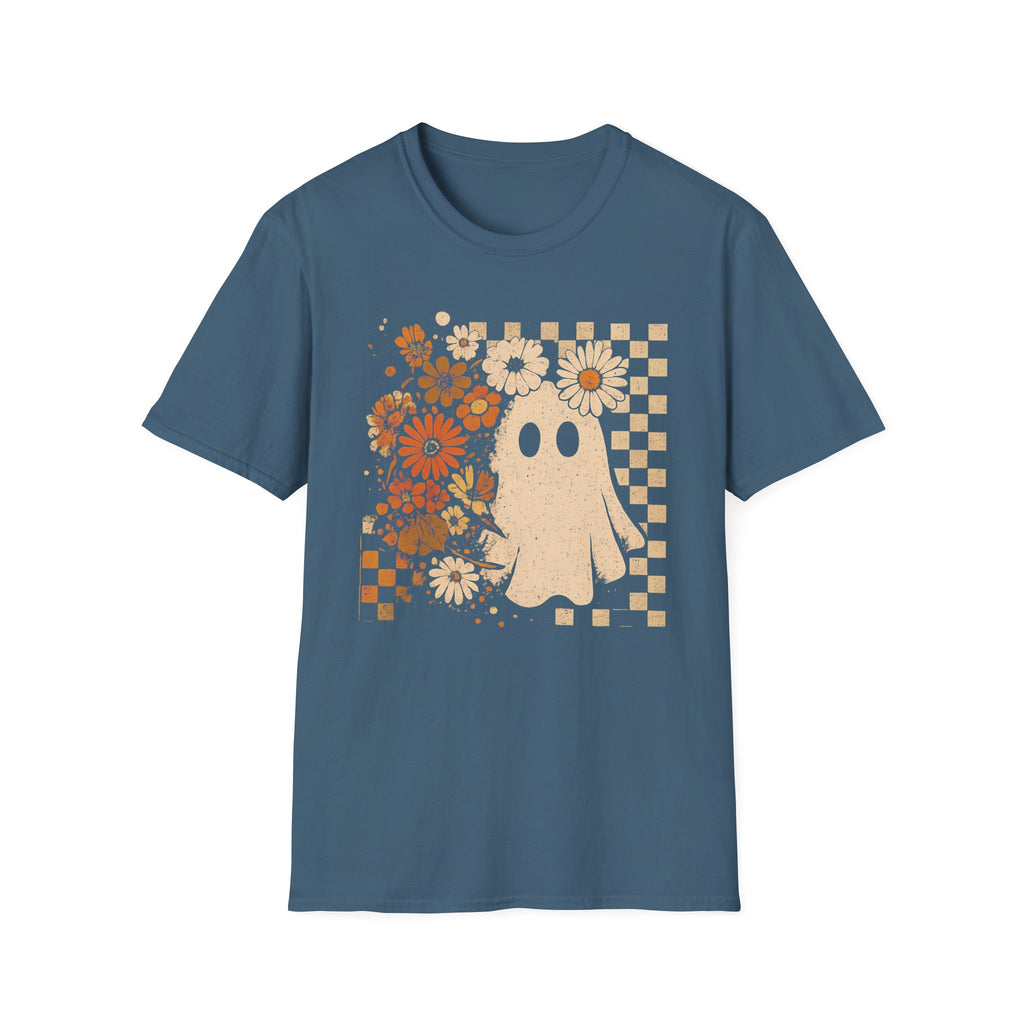 The Checkered Ghost - Classic Halloween Tee