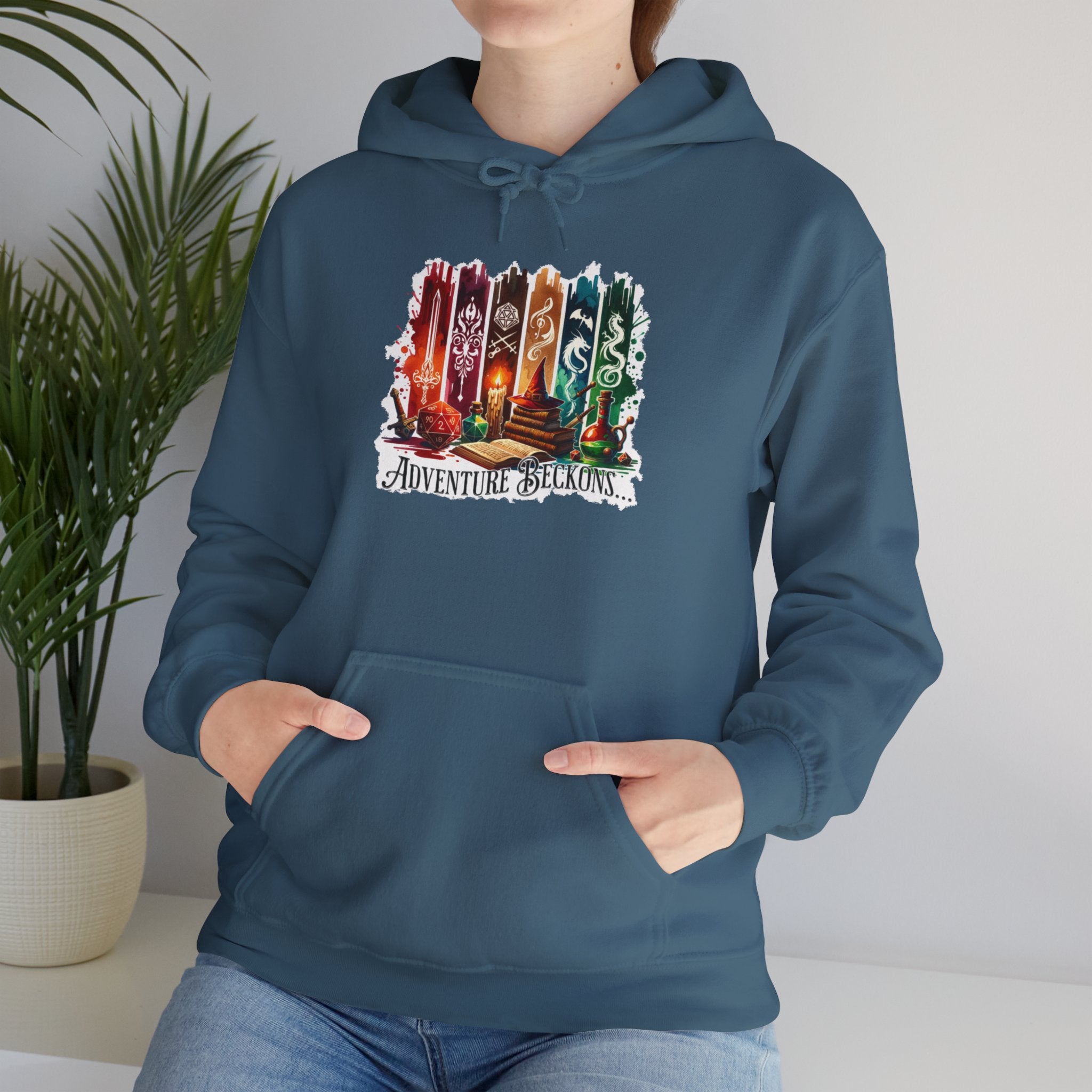 Adventure Beckons - Classic Game Night Hoodie