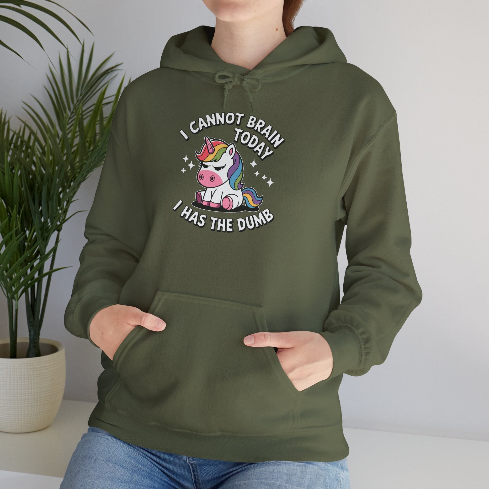 Monday Unicorn - Classic Funny Hoodie - Gift for Friends, Cozy Sweatshirt