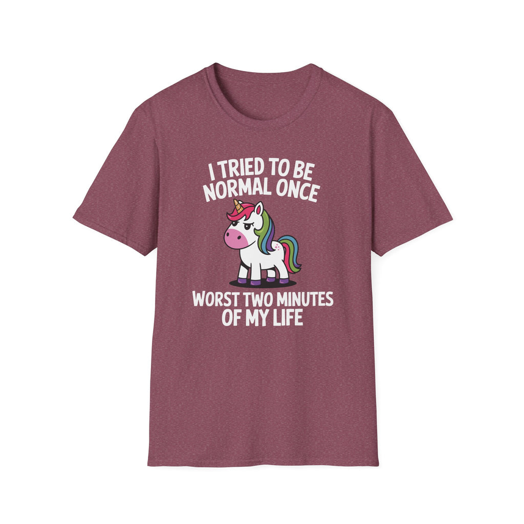 The Normal Unicorn Classic Funny Tee | Adult Unisex Tee