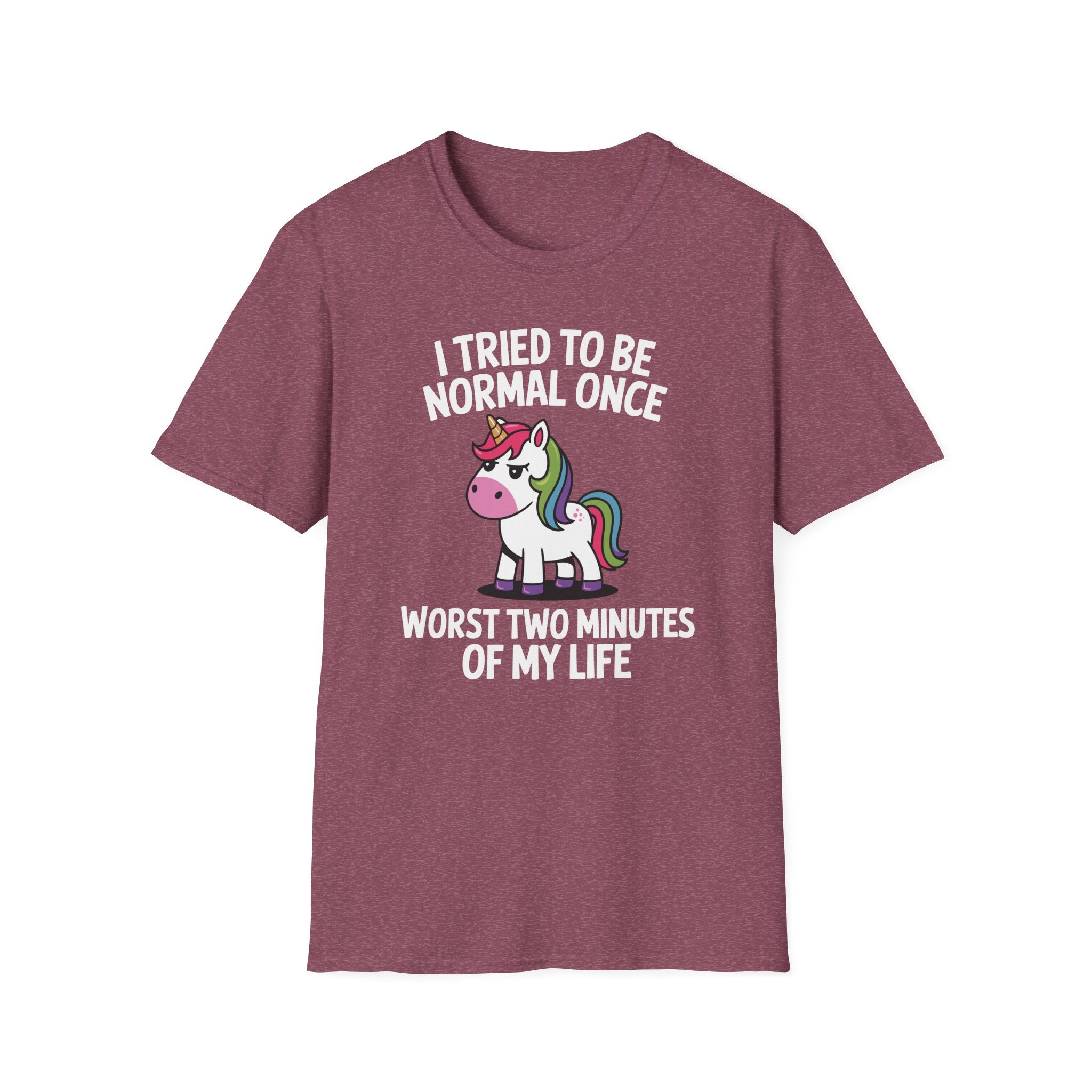The Normal Unicorn Classic Funny Tee | Adult Unisex Tee