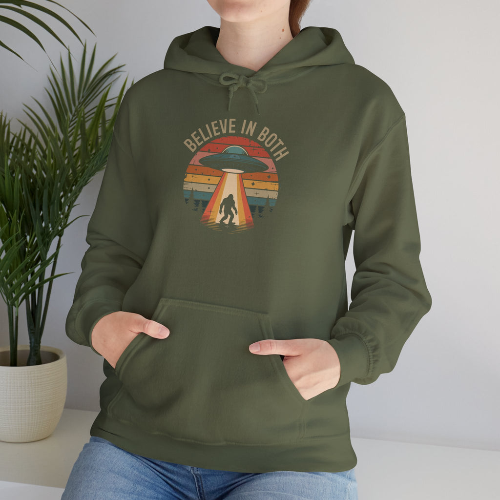 Believe In Both - Classic Cryptid Hoodie