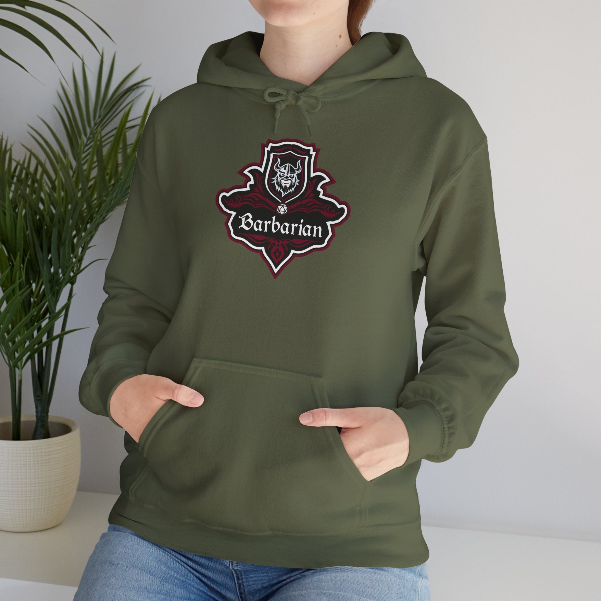 The Barbarian - Classic Game Night Hoodie