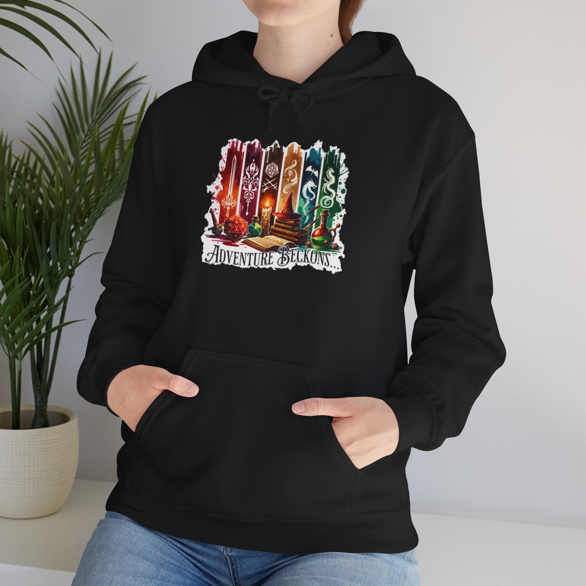Adventure Beckons - Classic Game Night Hoodie
