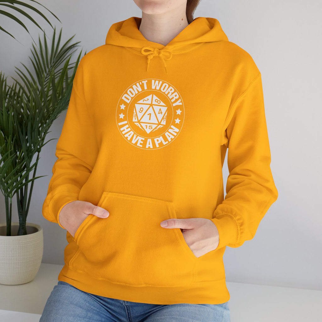 Don't Worry, I Have A Plan - Classic Game Night Hoodie