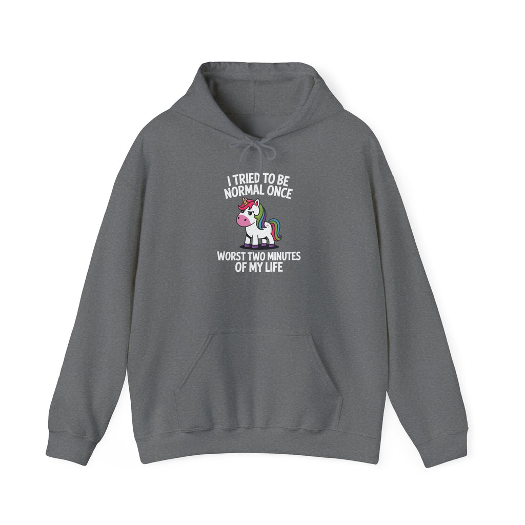 The Normal Unicorn - Classic Funny Hoodie - Gift for Friends, Cozy Sweatshirt