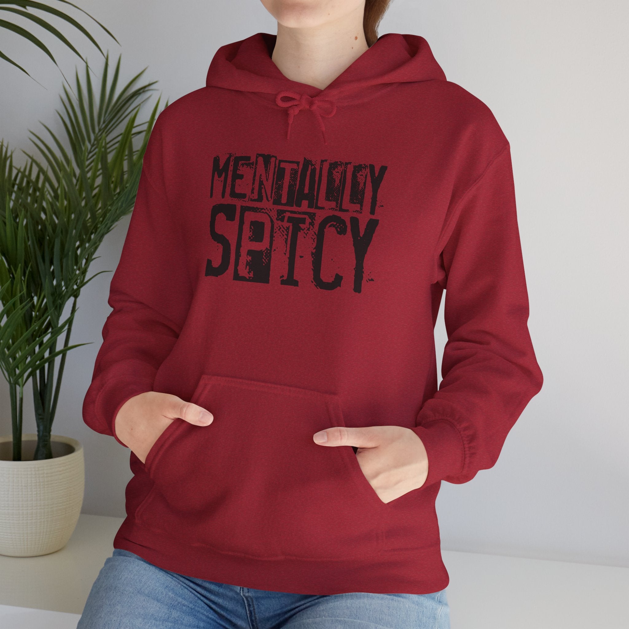 Mentally Spicy Classic Funny Hoodie | Cozy Gift, Everyday Comfort, Unique Apparel