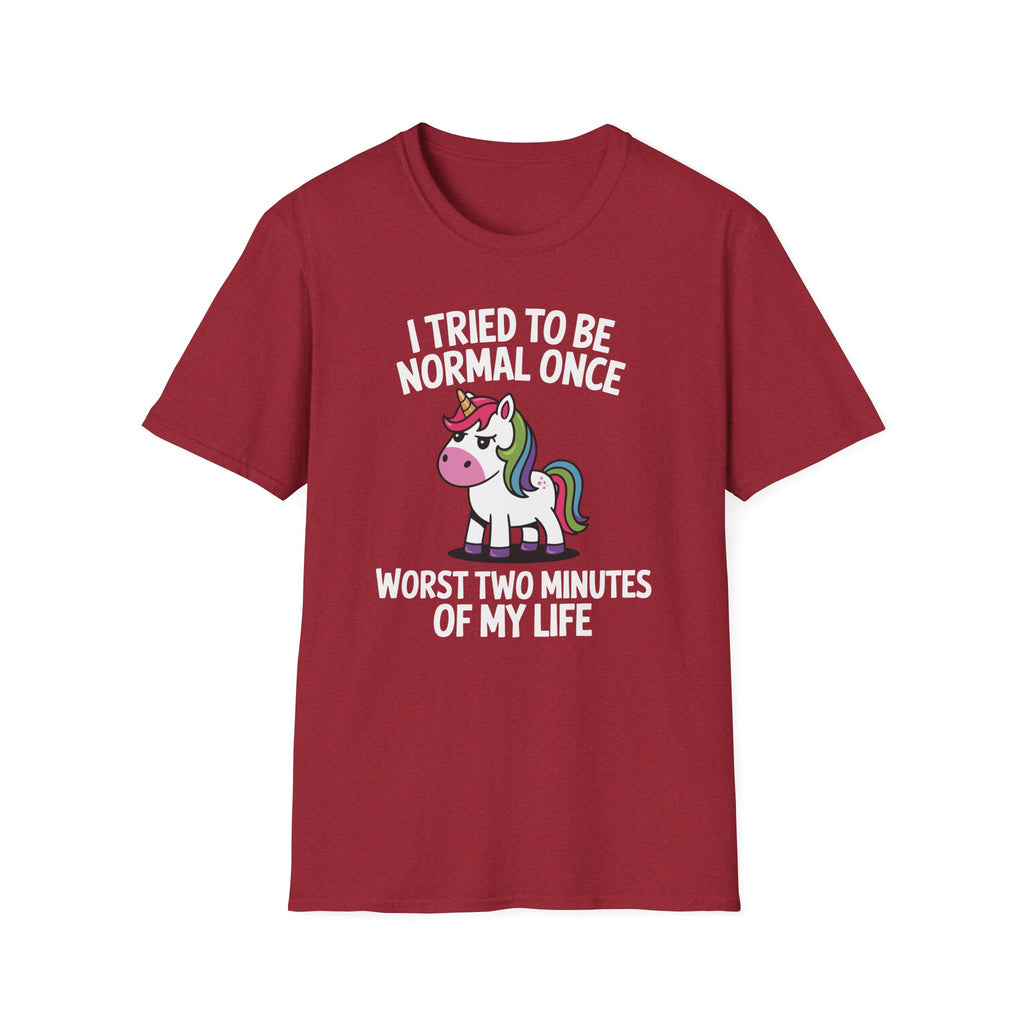 The Normal Unicorn Classic Funny Tee | Adult Unisex Tee