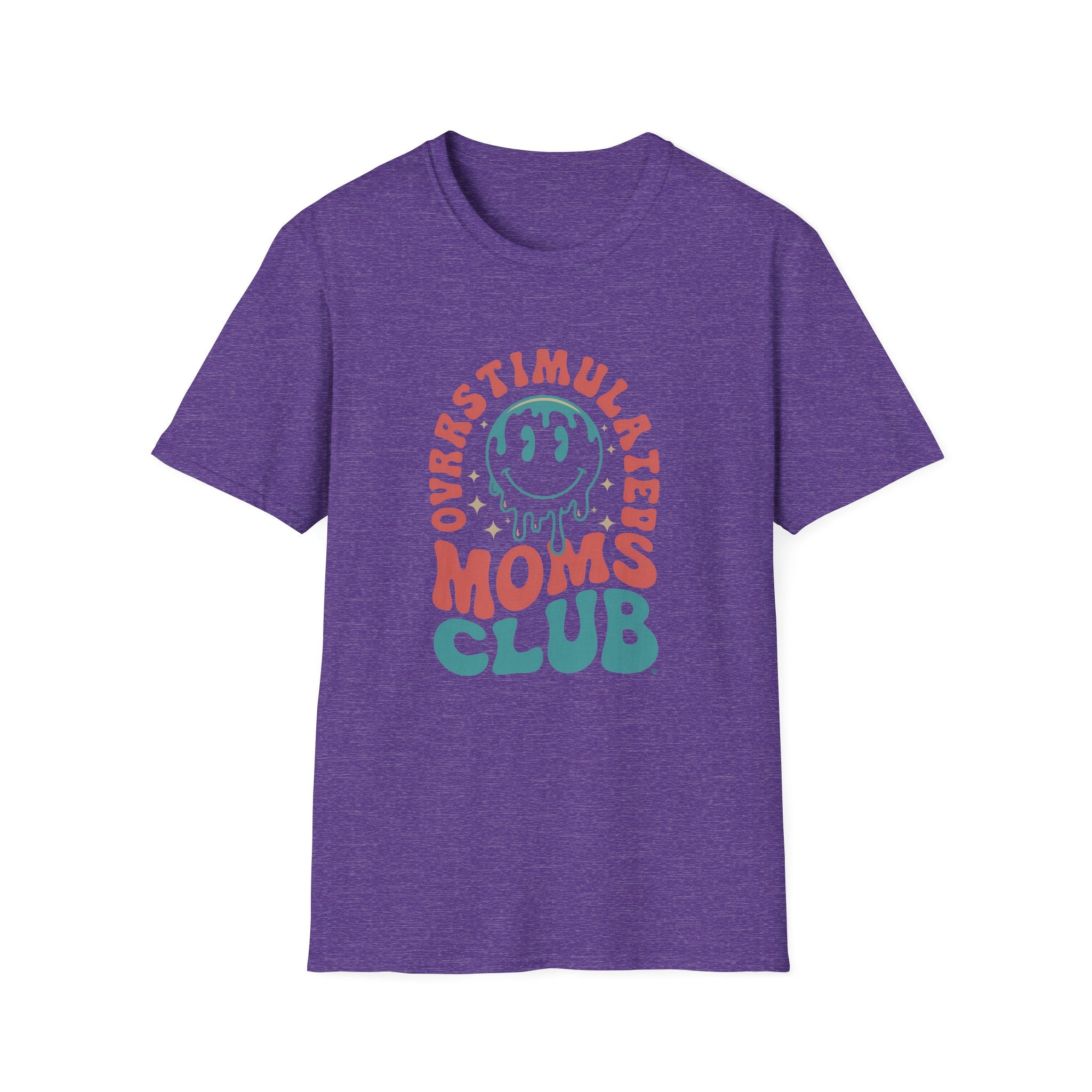 Overstimulated Moms Club - Classic Funny Tee | Adult Unisex Tee , Multiple Colors