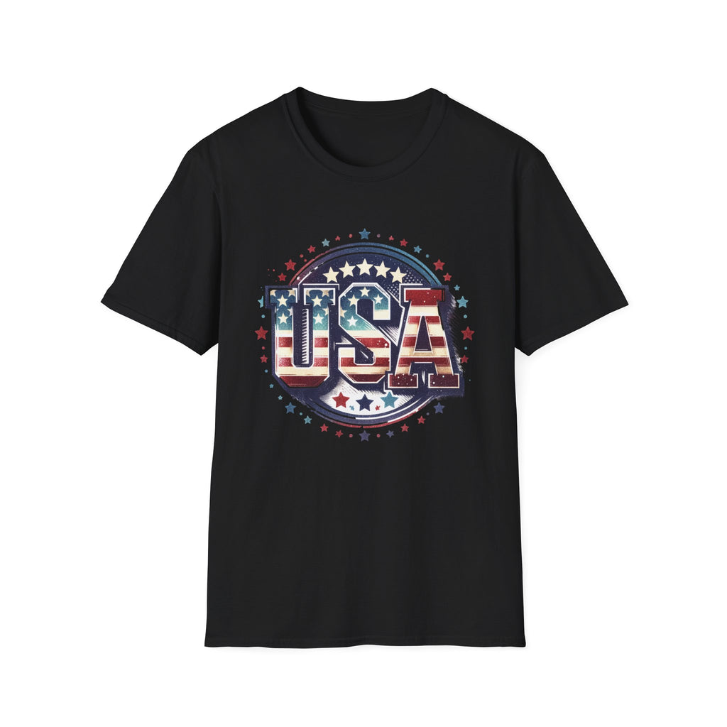 USA Classic 4th of July Tee | Adult Unisex Tee , Multiple Colors