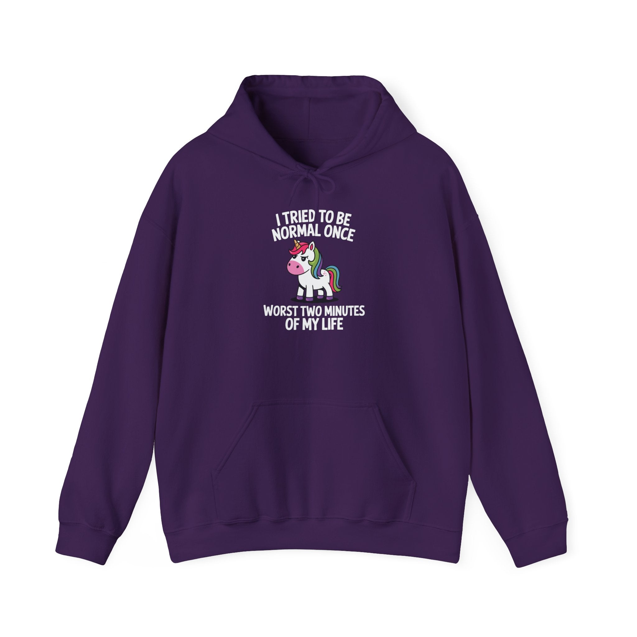 The Normal Unicorn - Classic Funny Hoodie - Gift for Friends, Cozy Sweatshirt