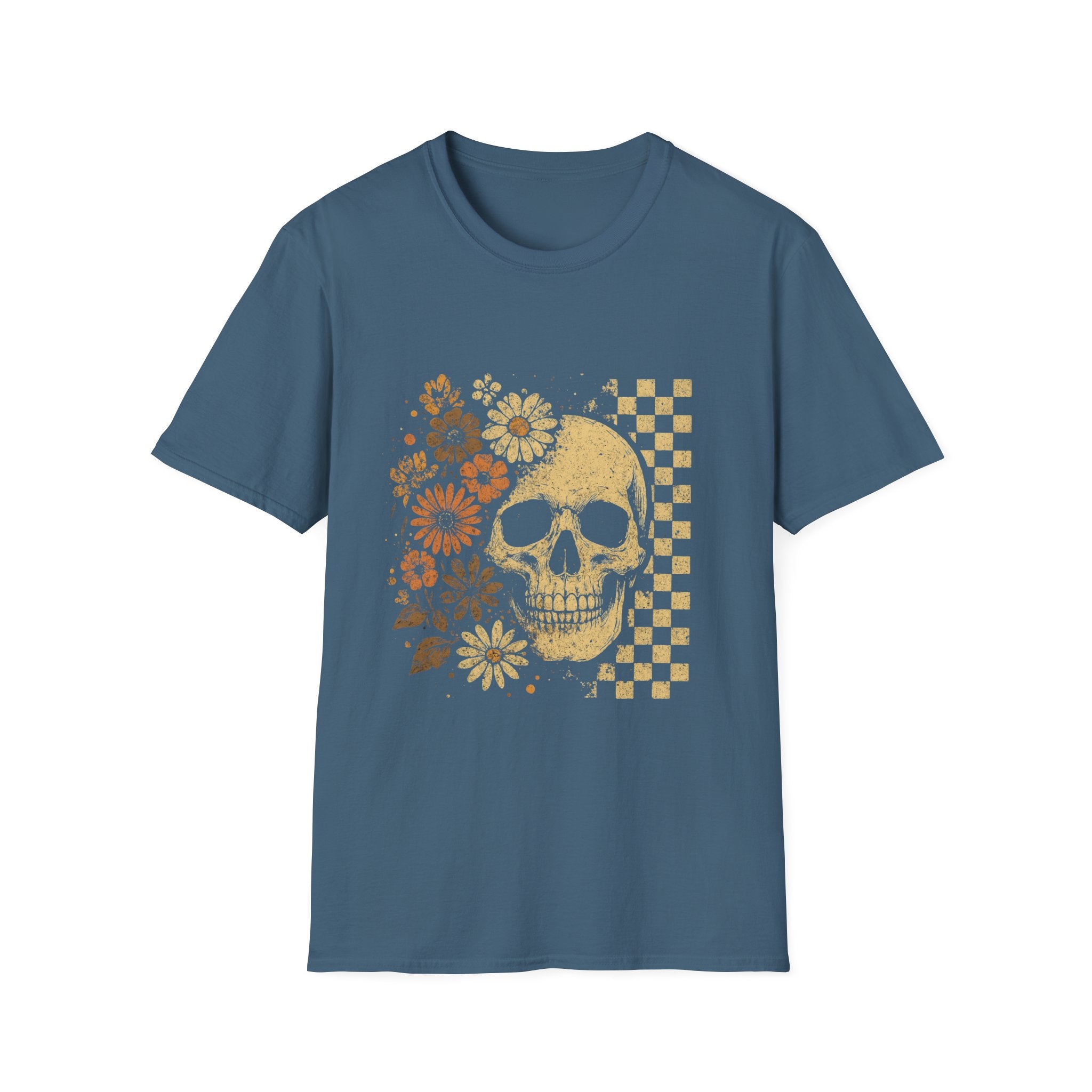 Vintage Skull - Classic Halloween Tee