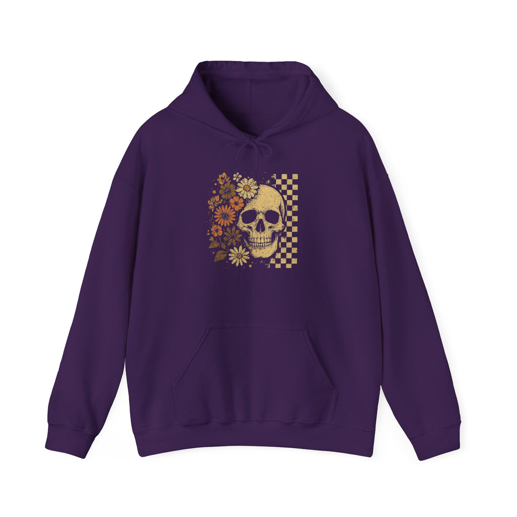 Vintage Skull - Classic Halloween Hoodie