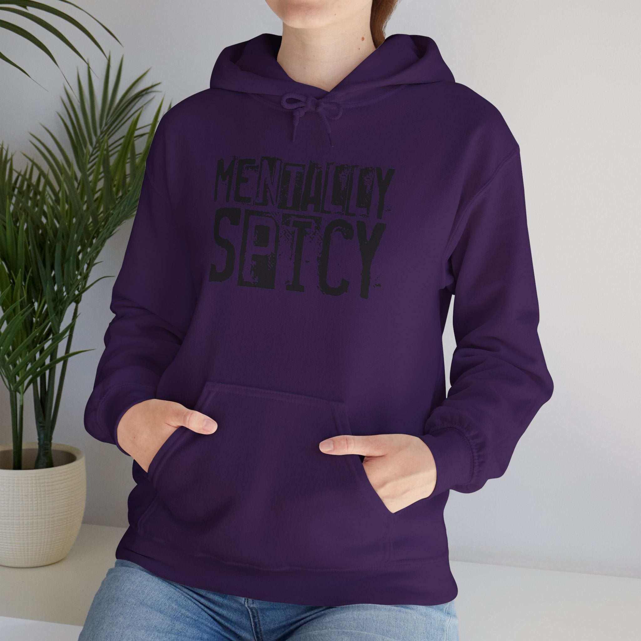 Mentally Spicy Classic Funny Hoodie | Cozy Gift, Everyday Comfort, Unique Apparel