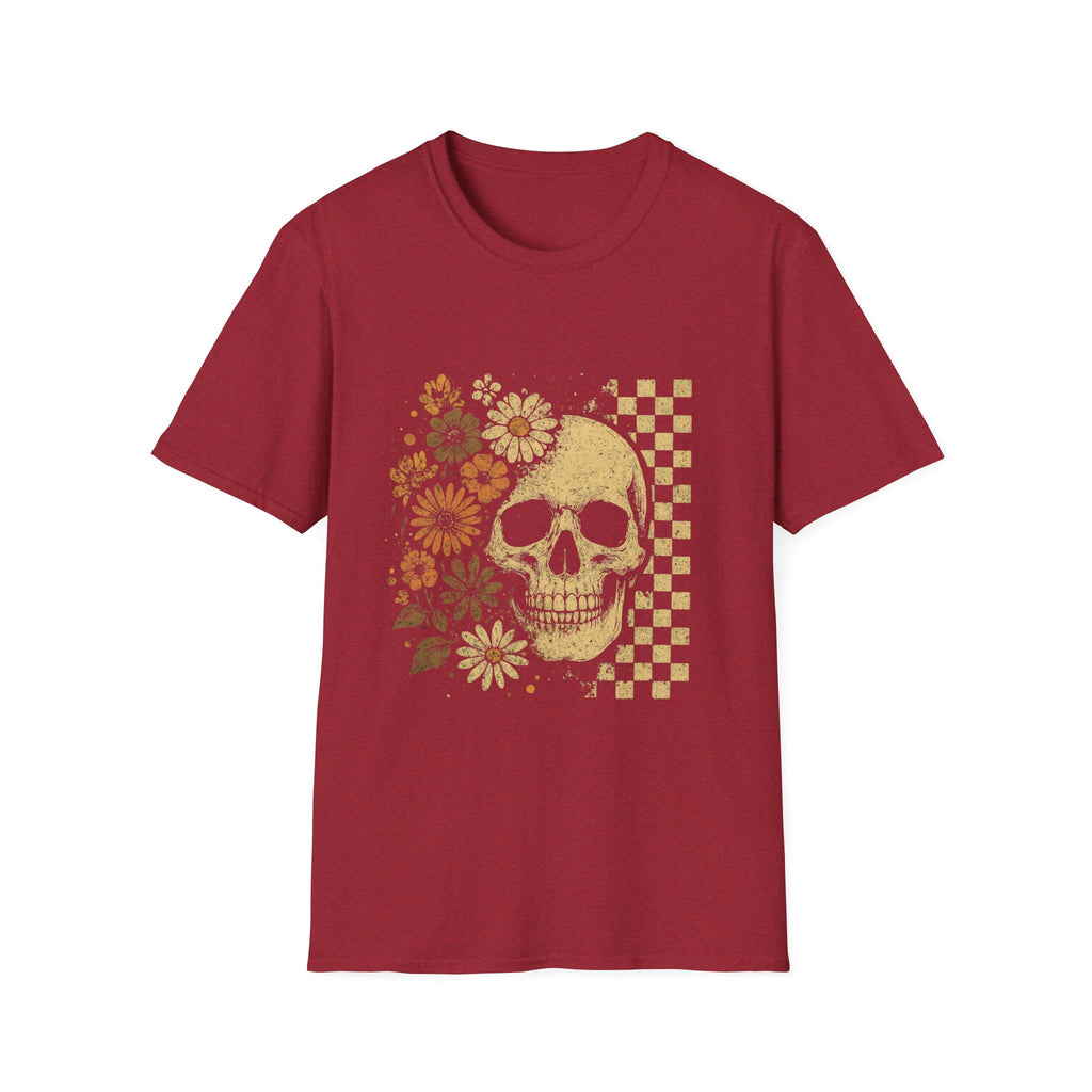 Vintage Skull - Classic Halloween Tee