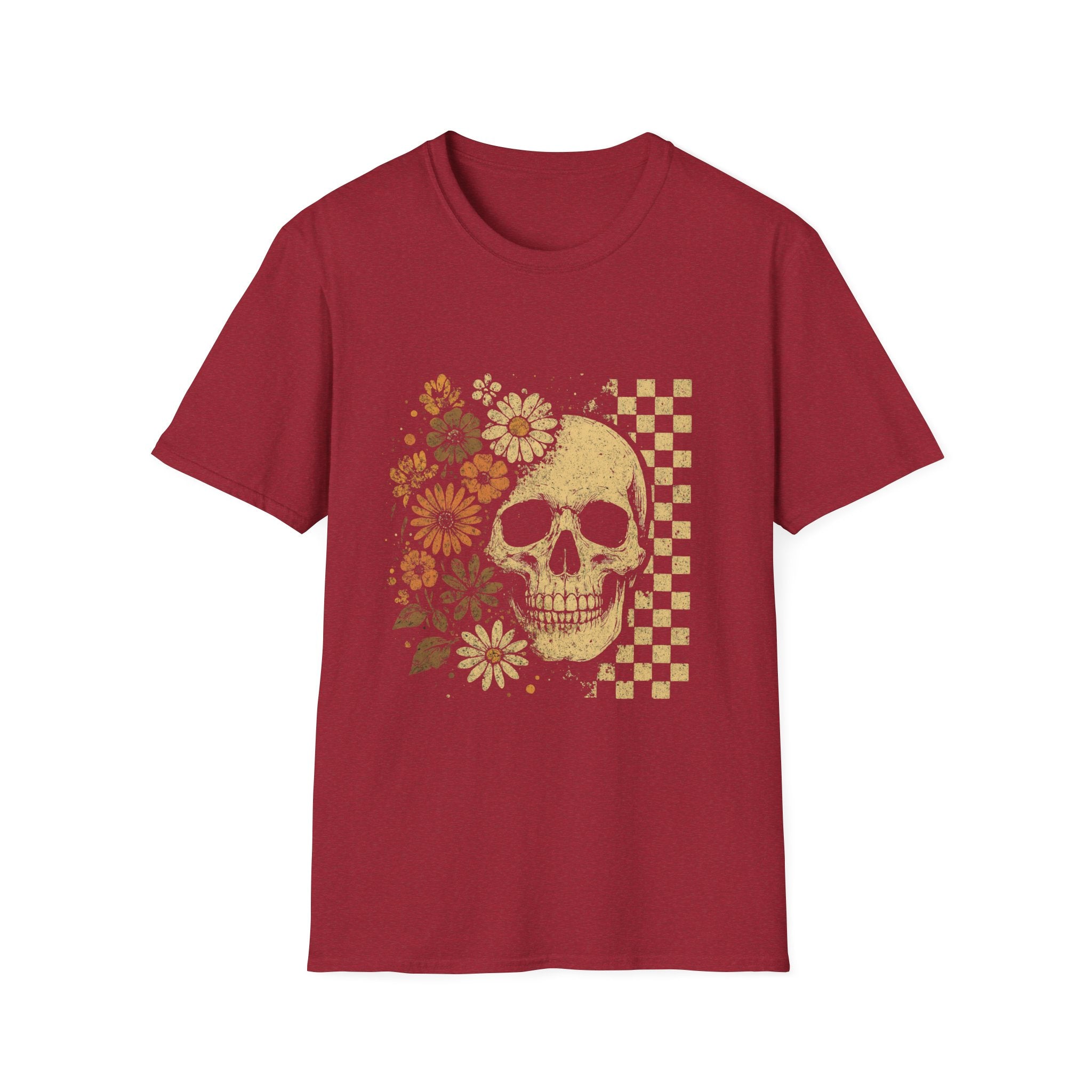 Vintage Skull - Classic Halloween Tee