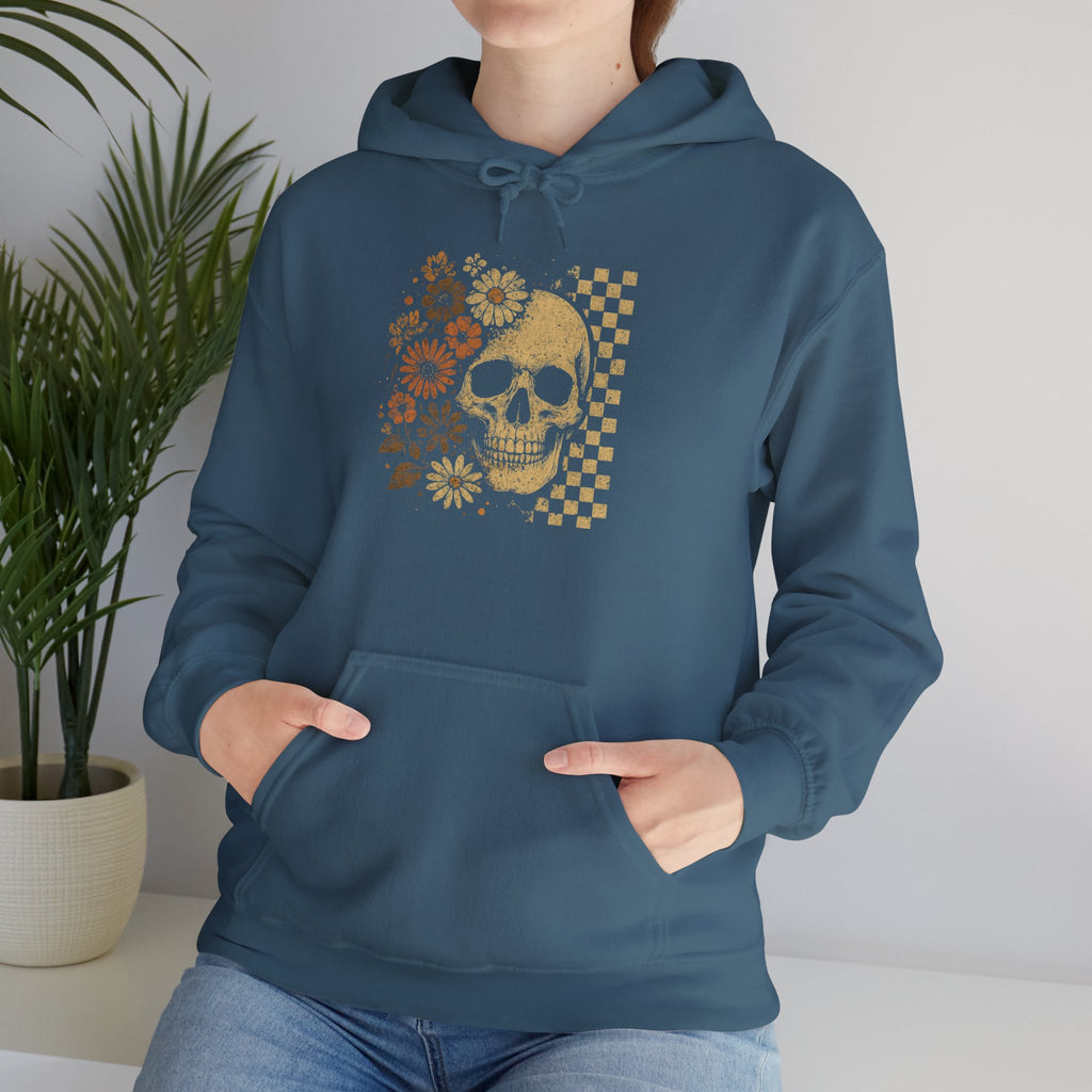 Vintage Skull - Classic Halloween Hoodie