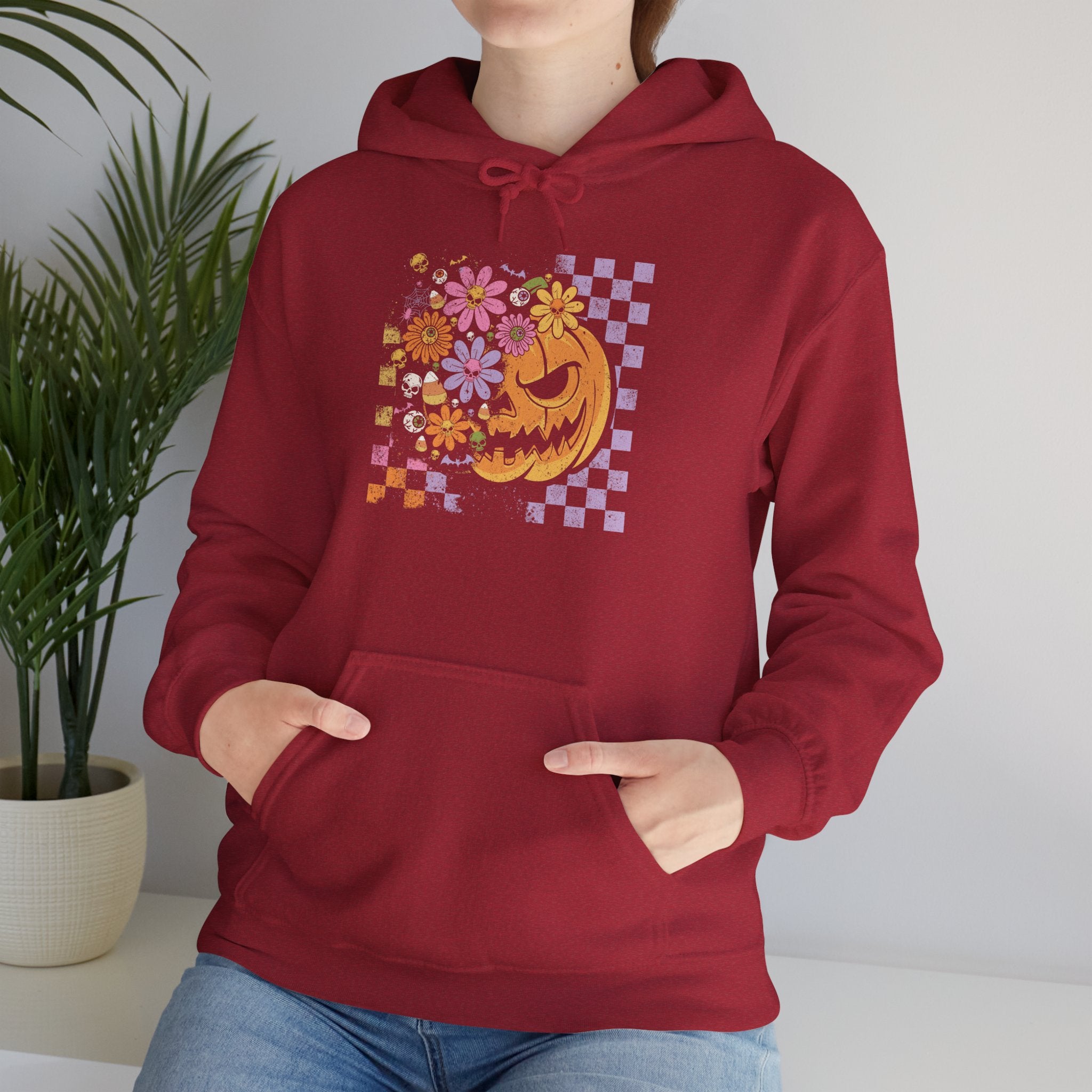 Vintage Pumpkin - Classic Halloween Hoodie
