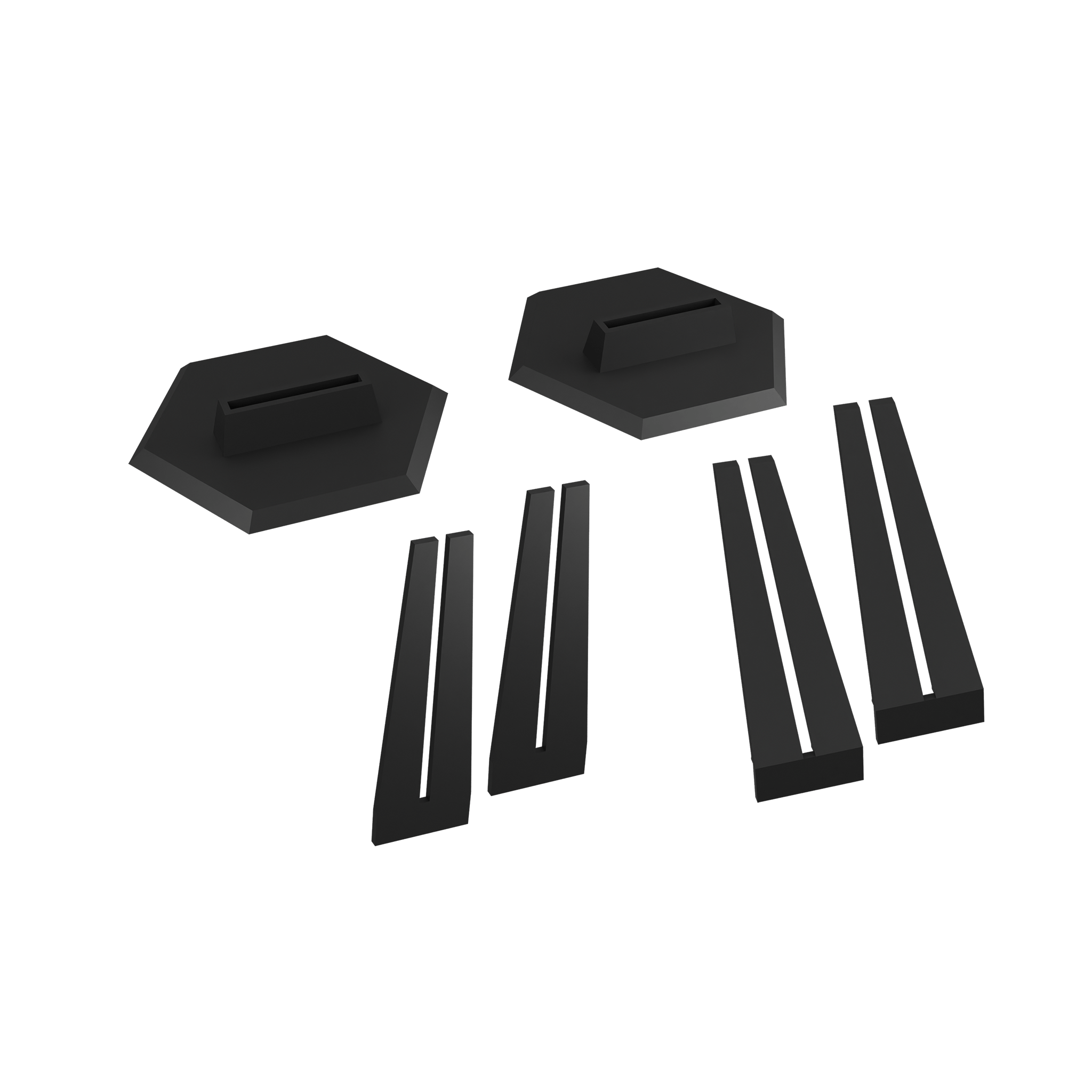 2x Premium Pinfinity Pin Stands