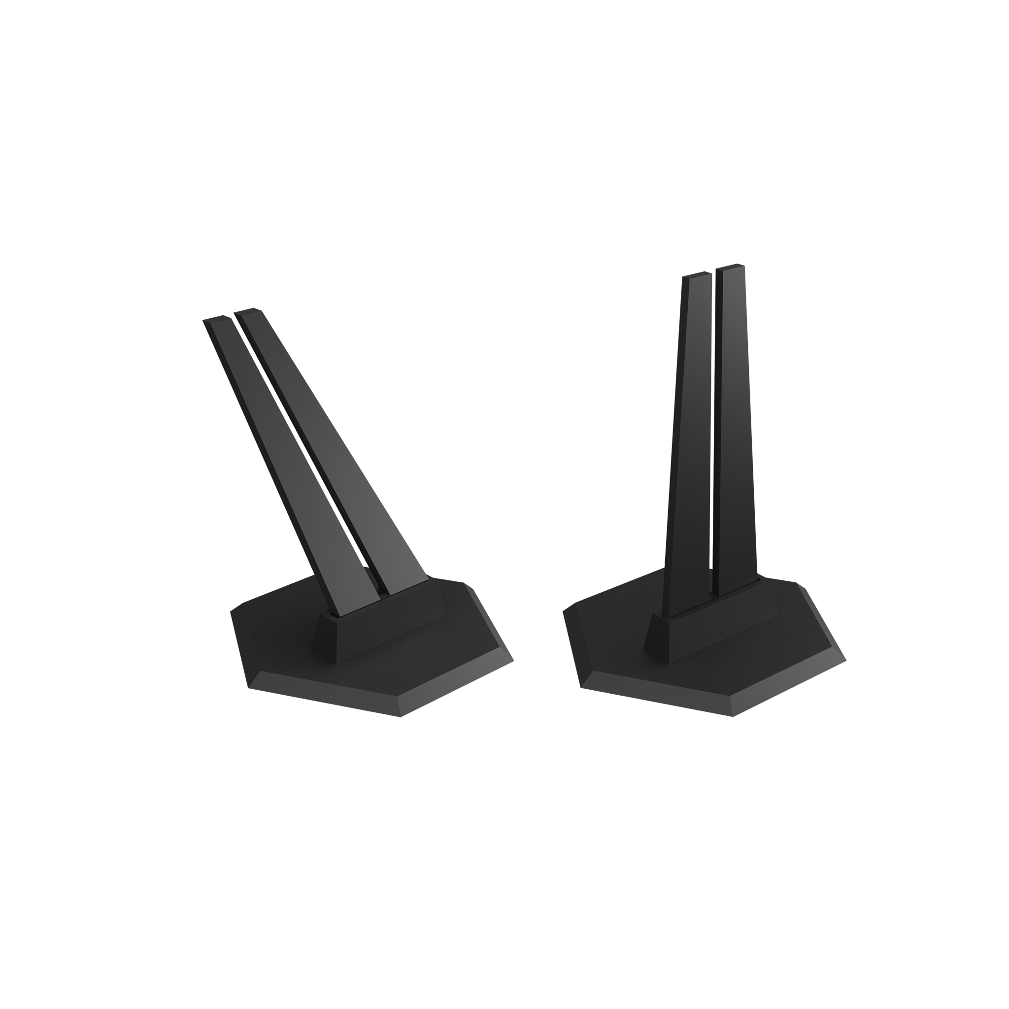 2x Premium Pinfinity Pin Stands