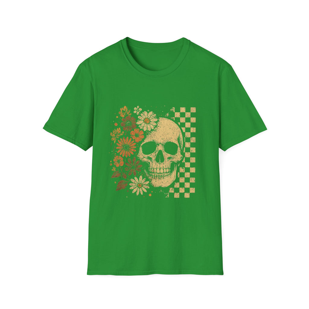 Vintage Skull - Classic Halloween Tee