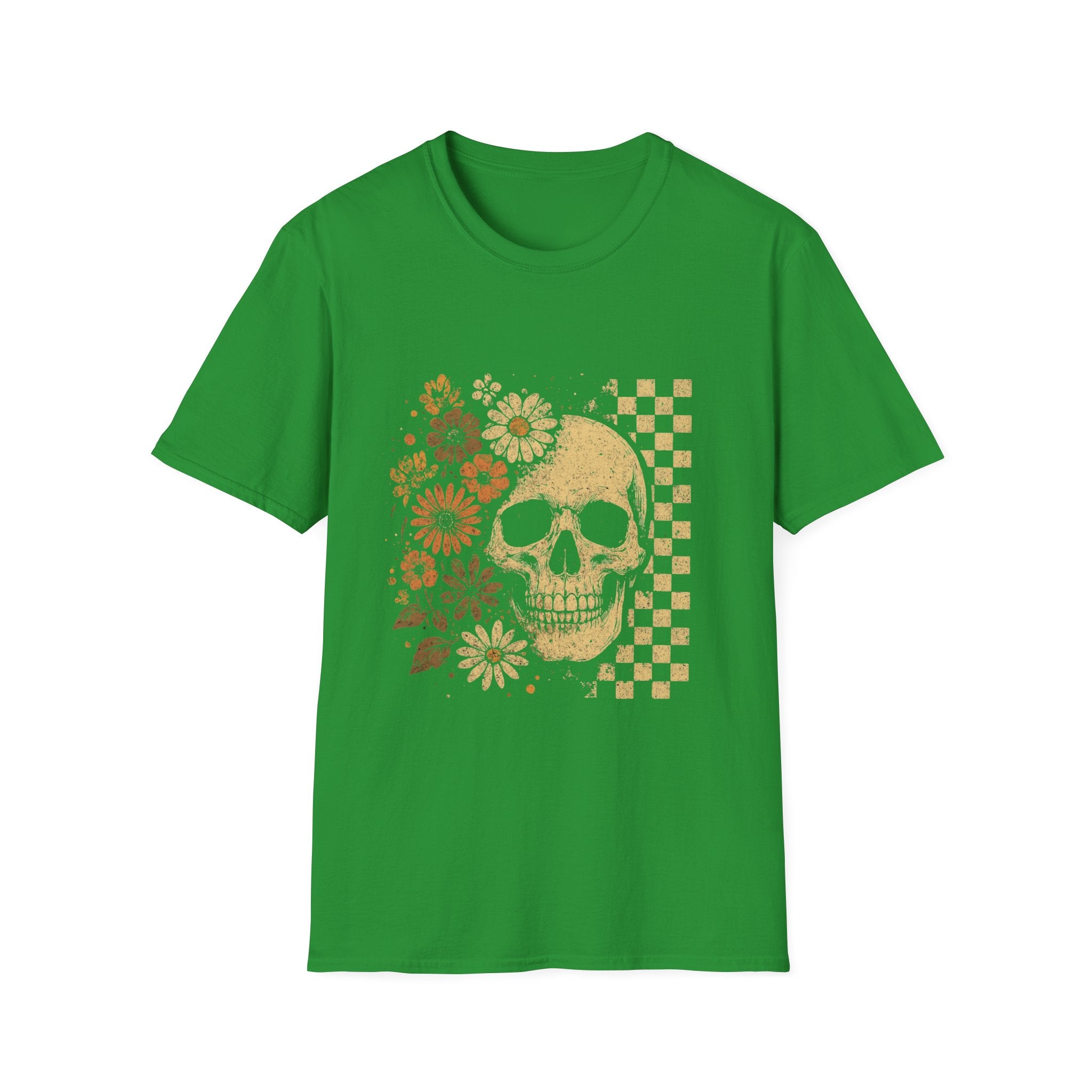 Vintage Skull - Classic Halloween Tee