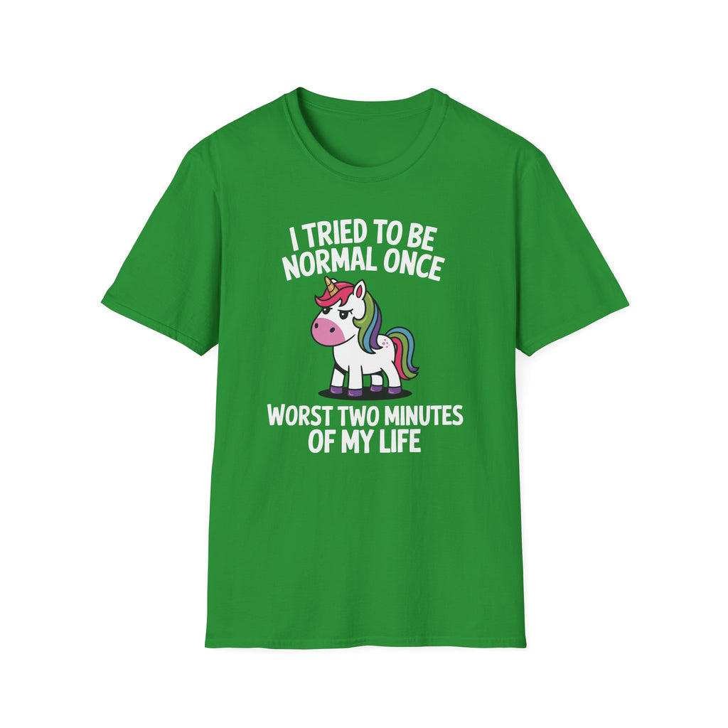 The Normal Unicorn Classic Funny Tee | Adult Unisex Tee