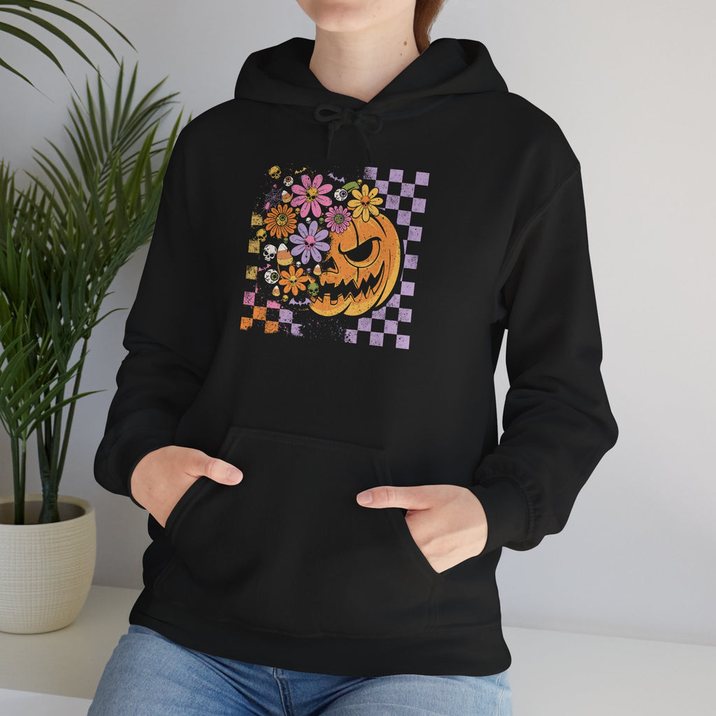 Vintage Pumpkin - Classic Halloween Hoodie