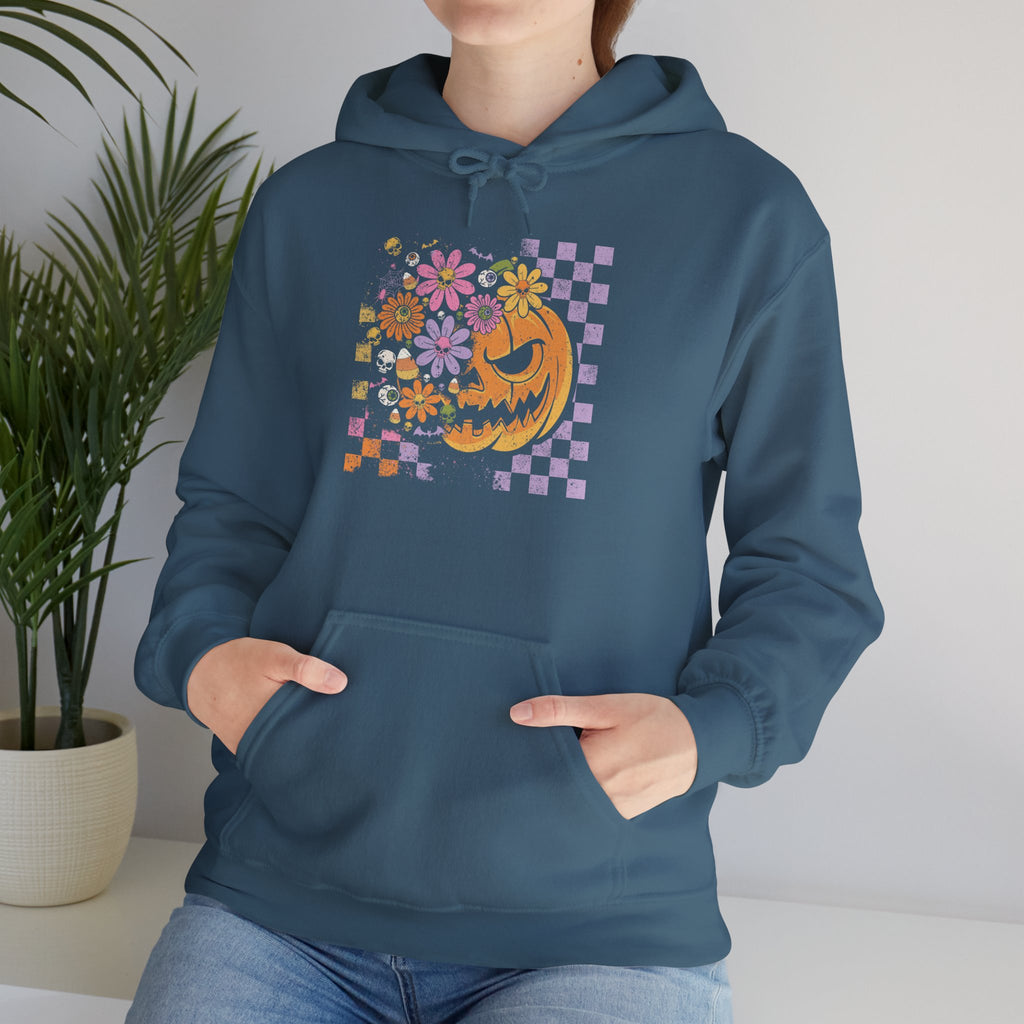 Vintage Pumpkin - Classic Halloween Hoodie