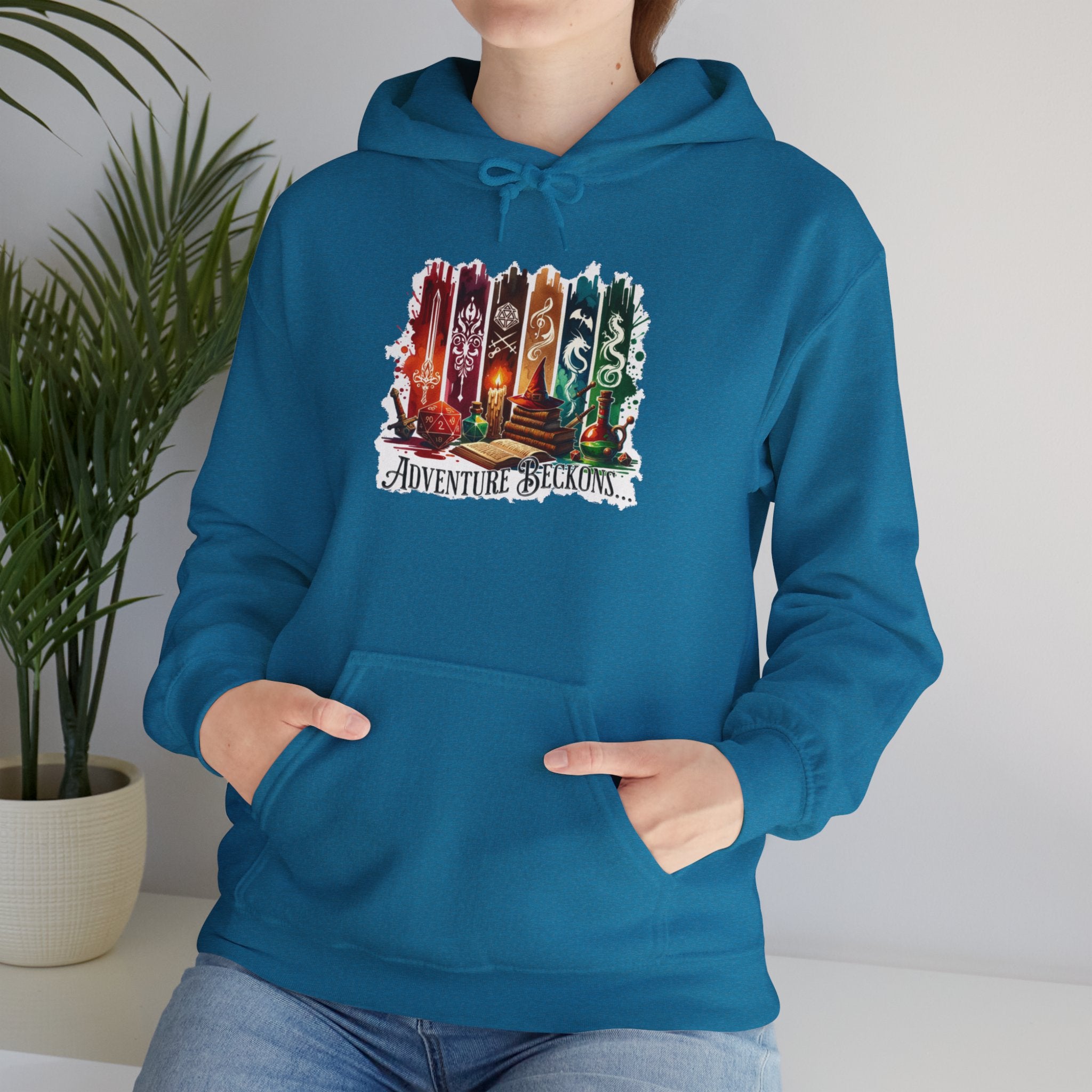 Adventure Beckons - Classic Game Night Hoodie