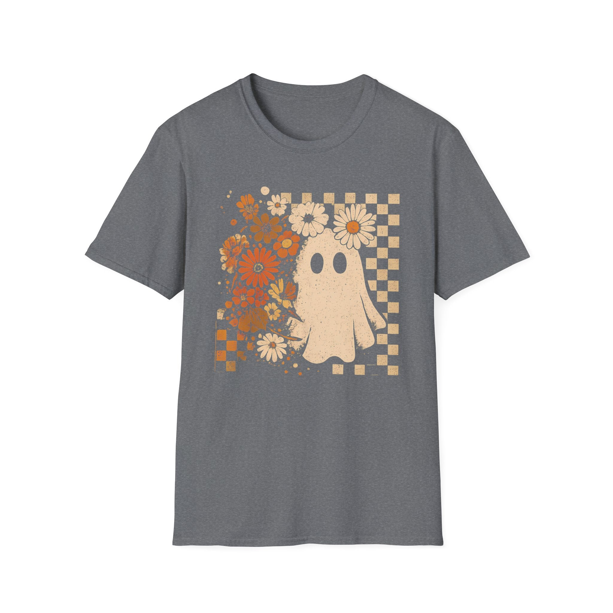 The Checkered Ghost - Classic Halloween Tee
