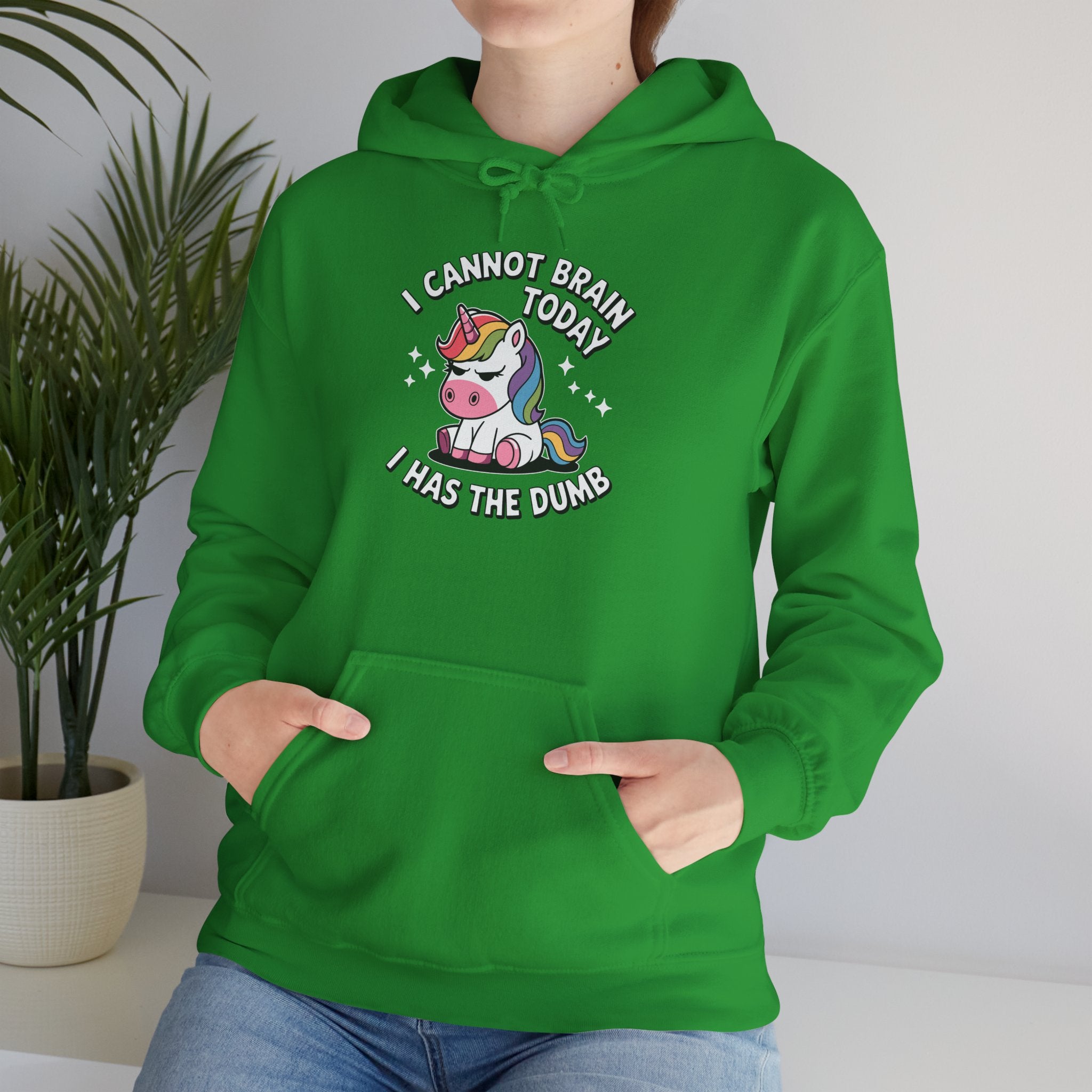 Monday Unicorn - Classic Funny Hoodie - Gift for Friends, Cozy Sweatshirt