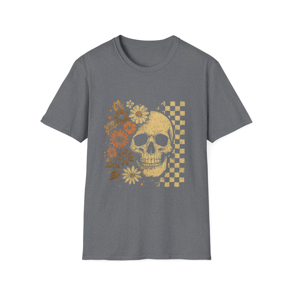 Vintage Skull - Classic Halloween Tee