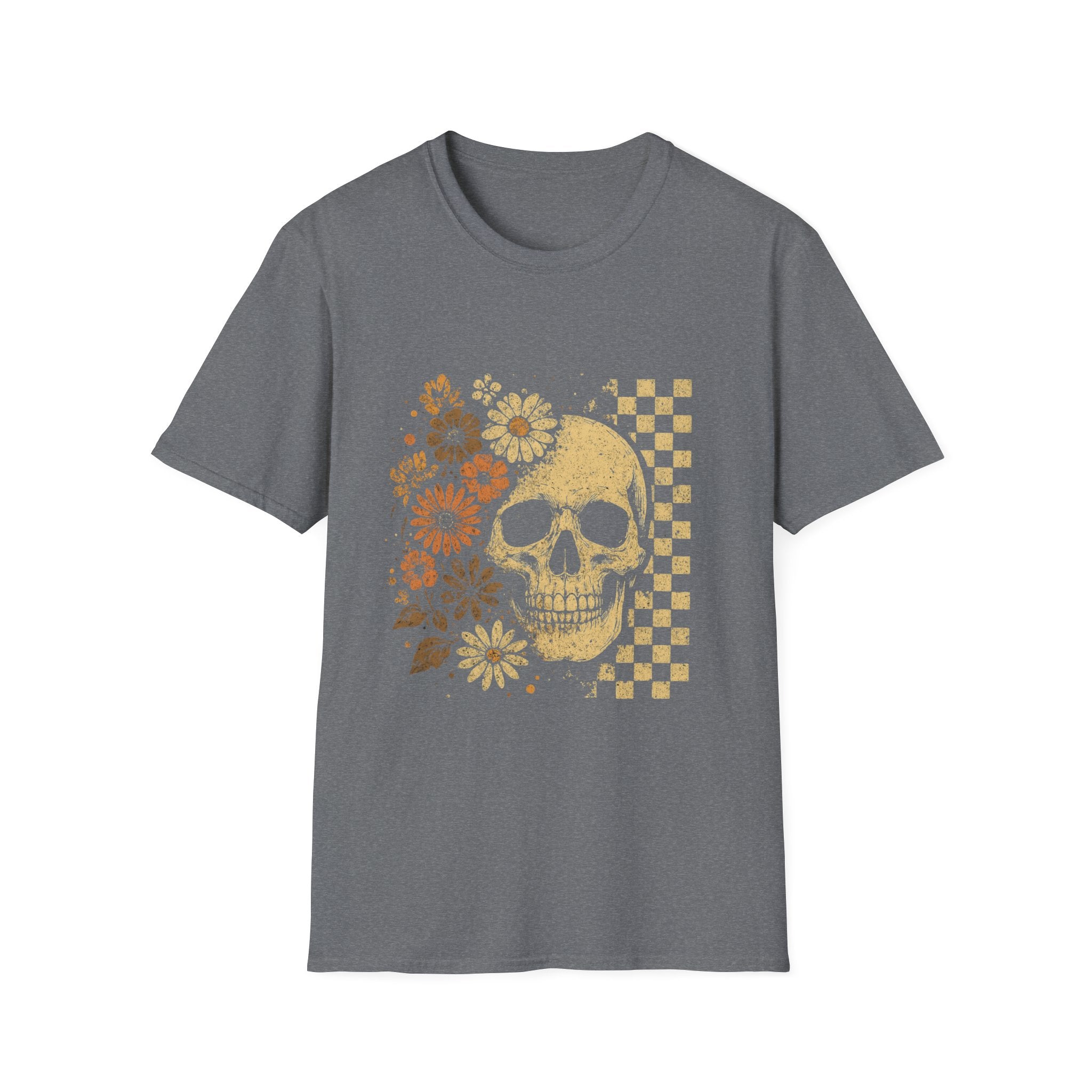 Vintage Skull - Classic Halloween Tee