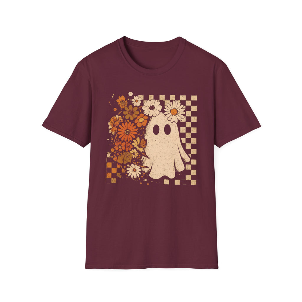The Checkered Ghost - Classic Halloween Tee