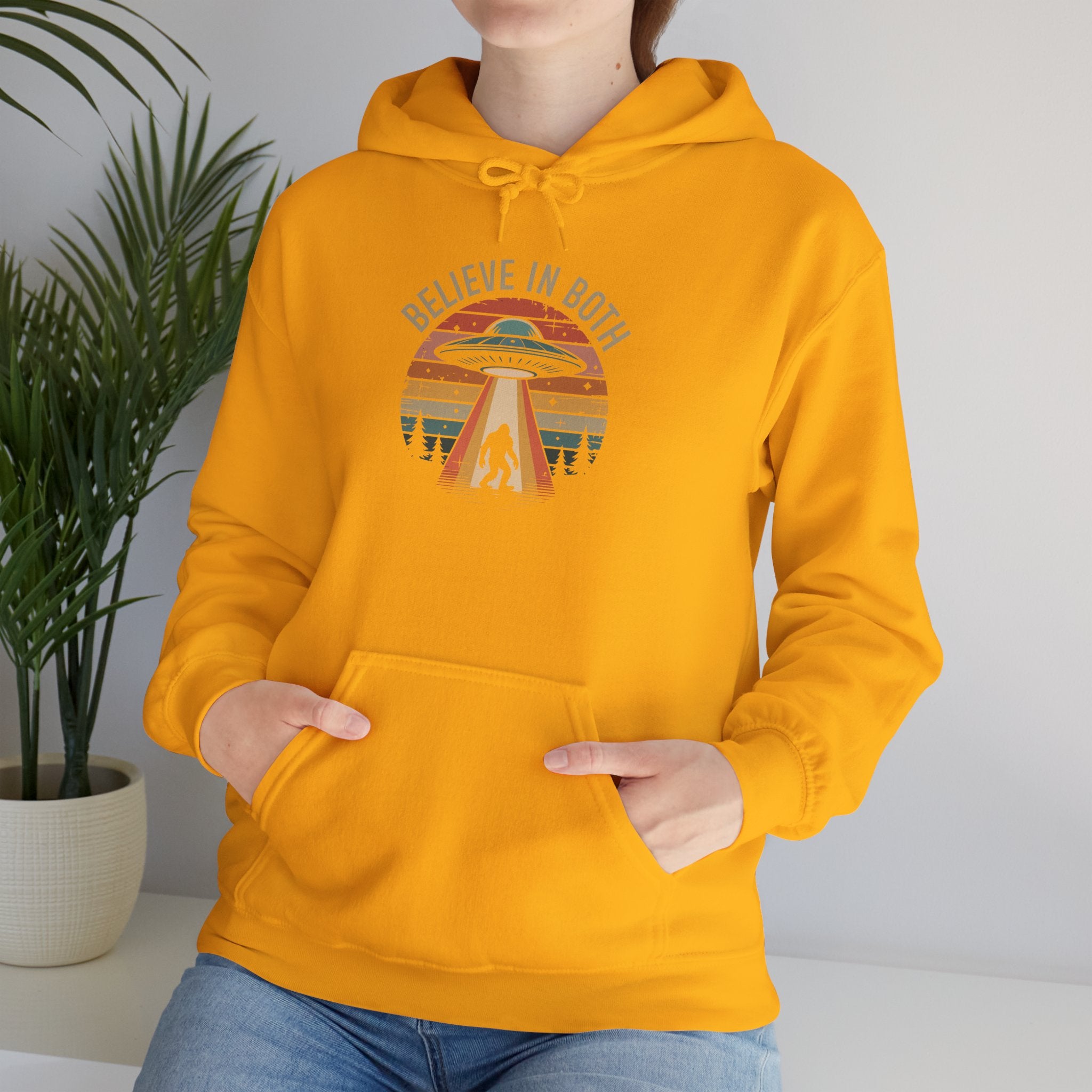 Believe In Both - Classic Cryptid Hoodie