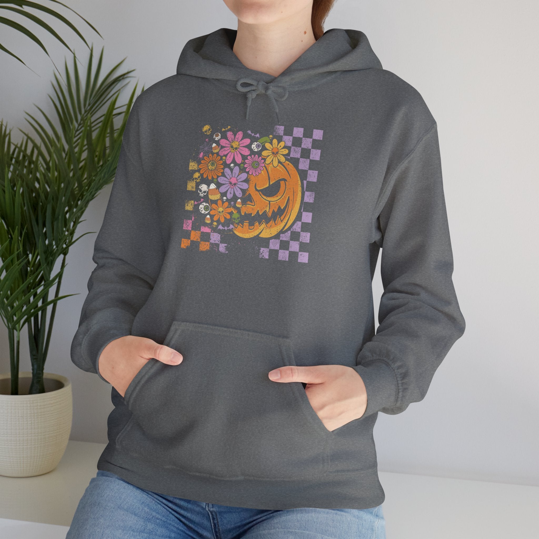 Vintage Pumpkin - Classic Halloween Hoodie