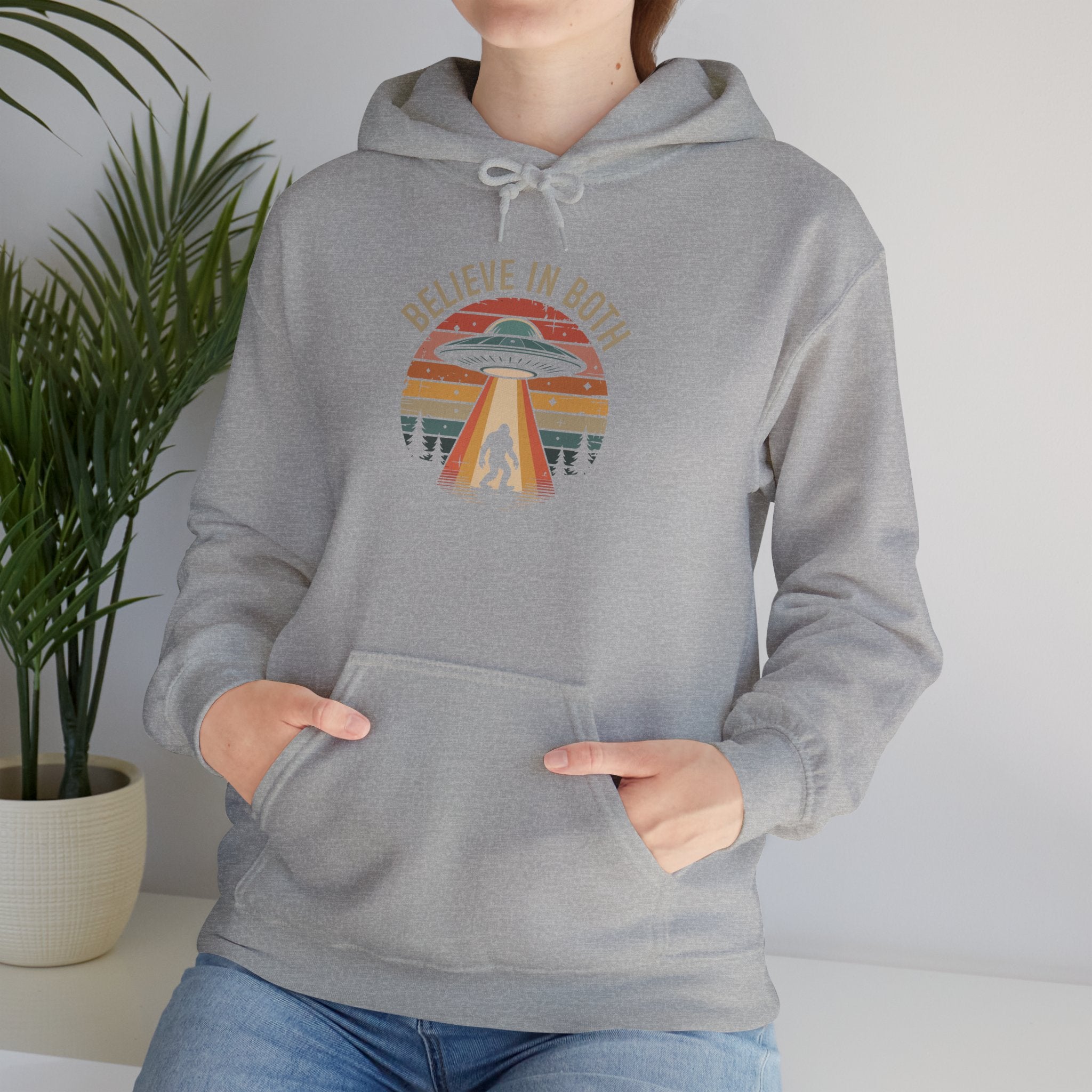 Believe In Both - Classic Cryptid Hoodie