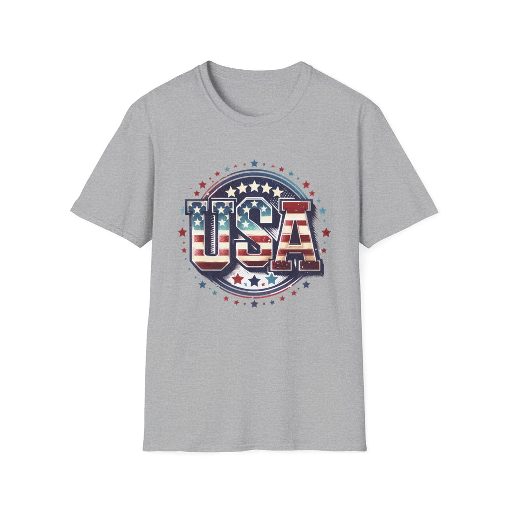 USA Classic 4th of July Tee | Adult Unisex Tee , Multiple Colors