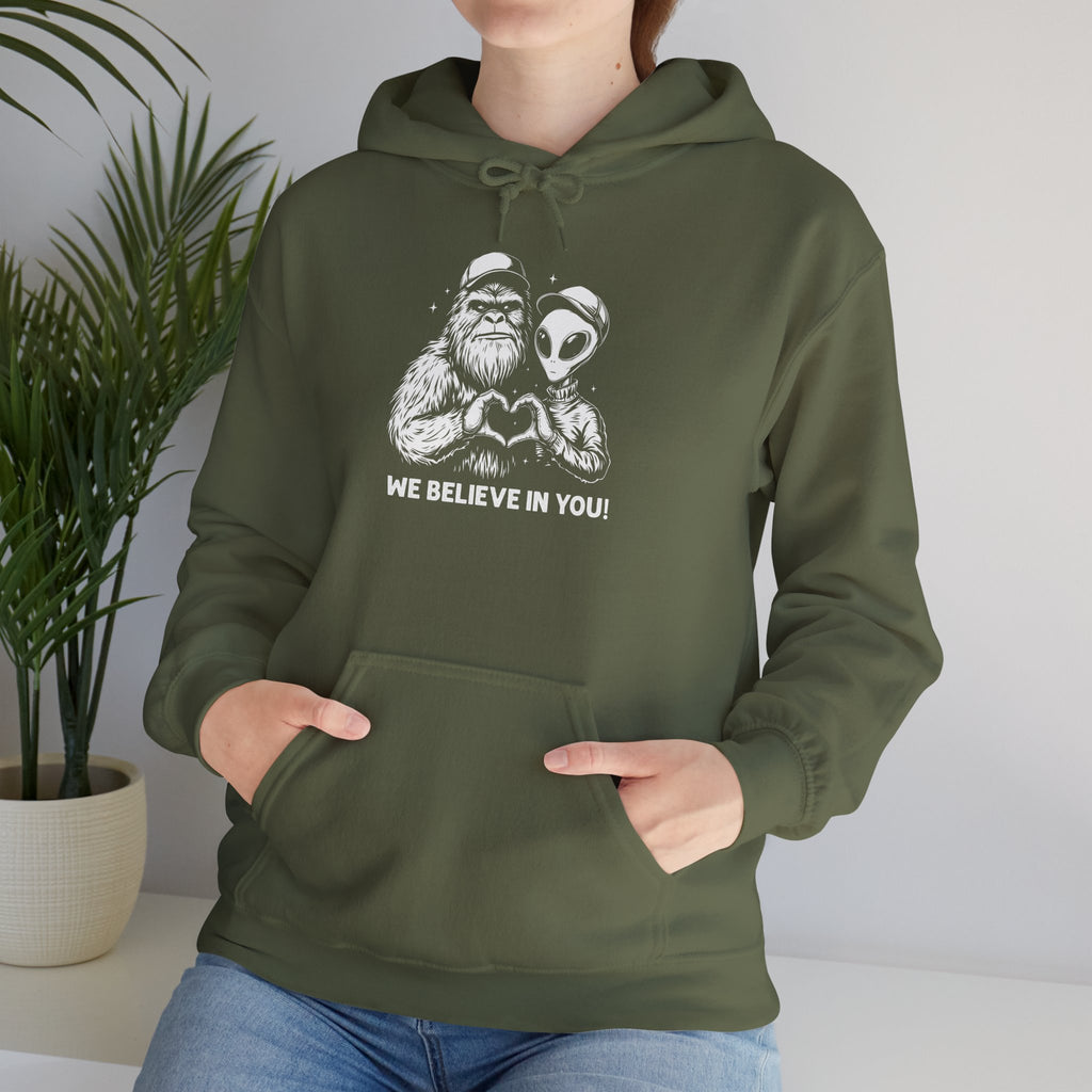 We Believe In You - Classic Cryptid Hoodie